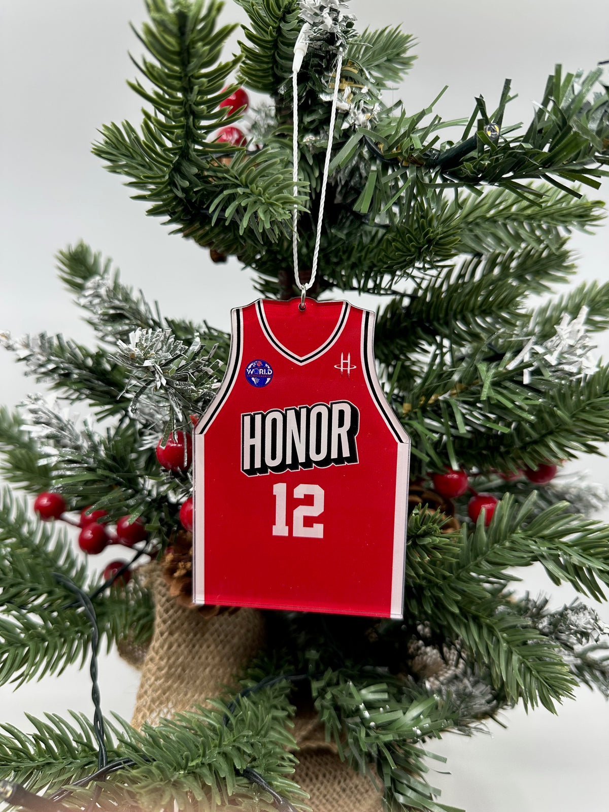 Custom Team Jersey Ornaments