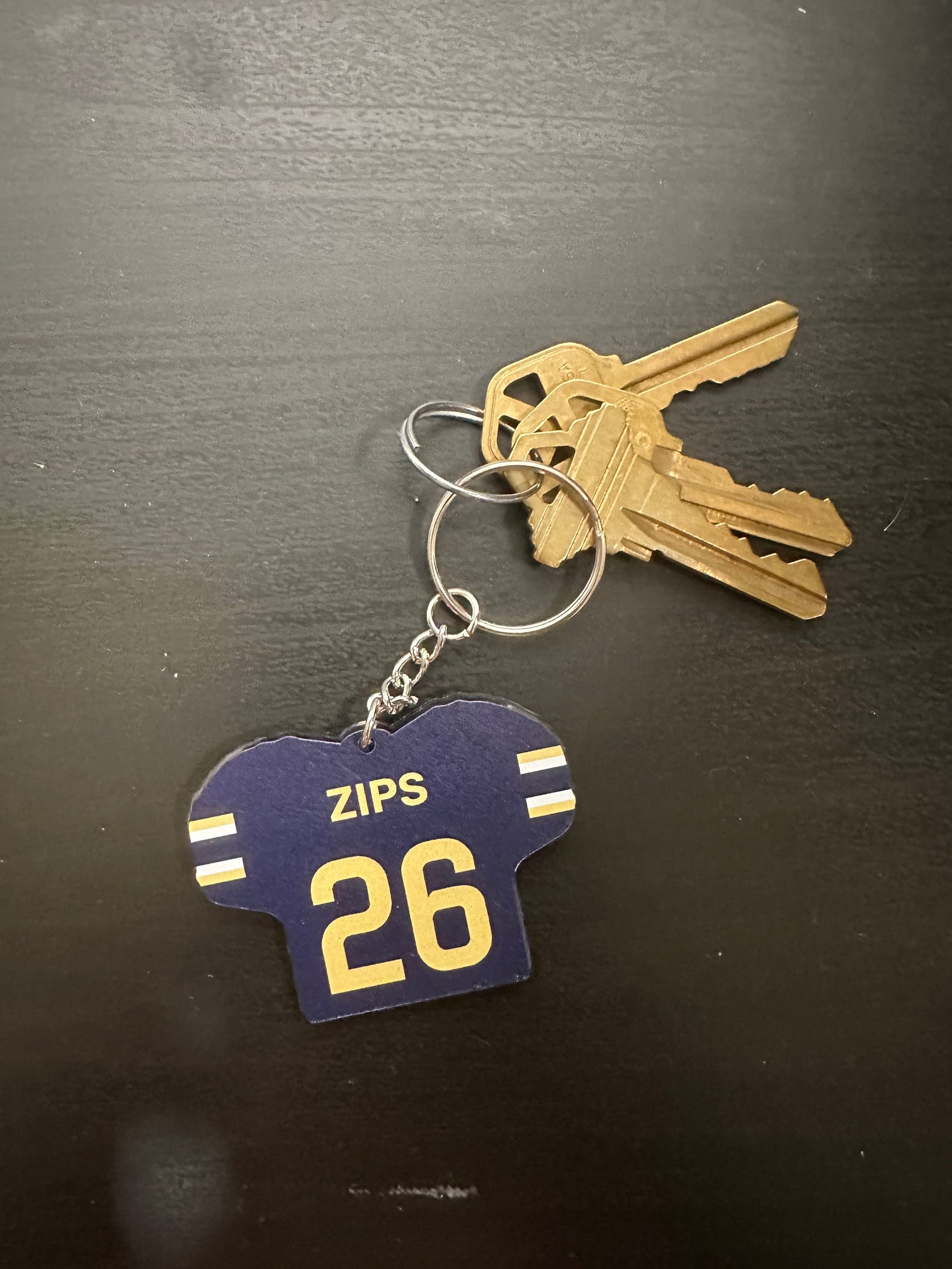 Custom Keychain Football Jersey