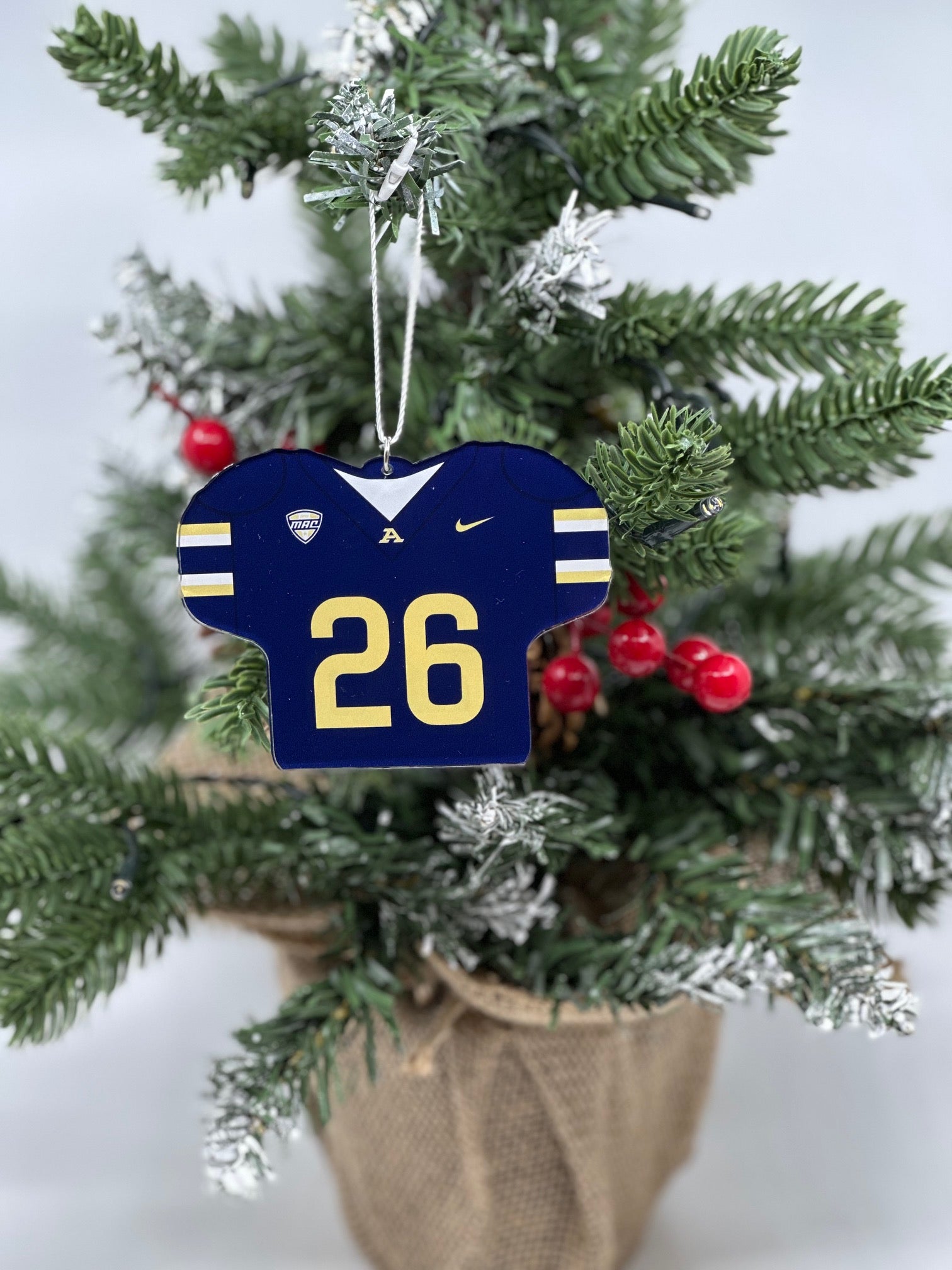 Custom Ornament Football Jersey