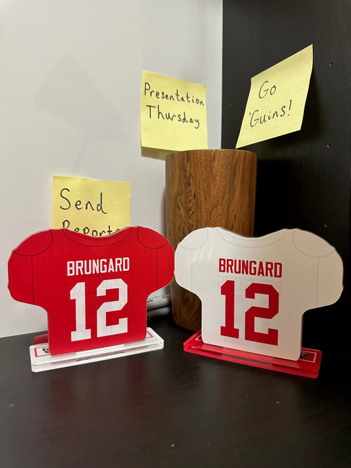 Beau Brungard Official NIL Jersey Trophy