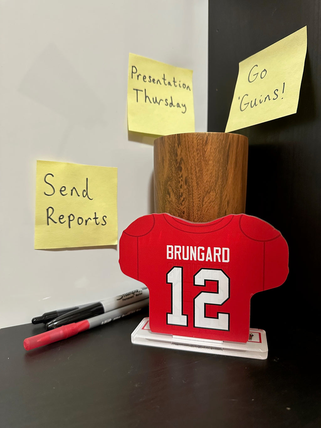 Beau Brungard Official NIL Jersey Trophy