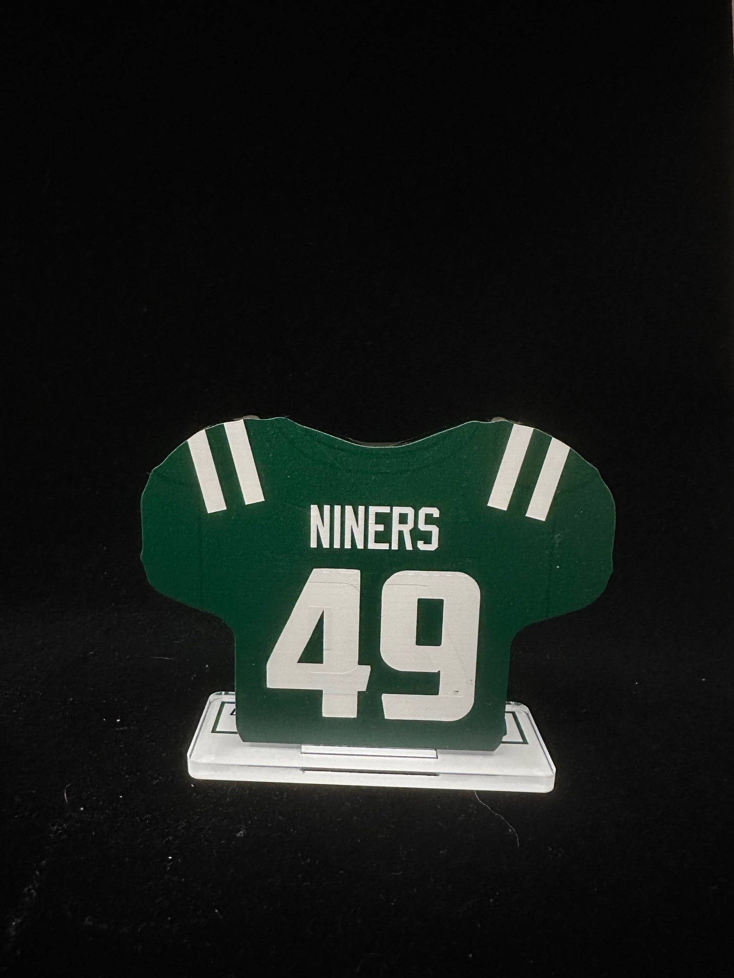 Custom Mounted Football Jersey