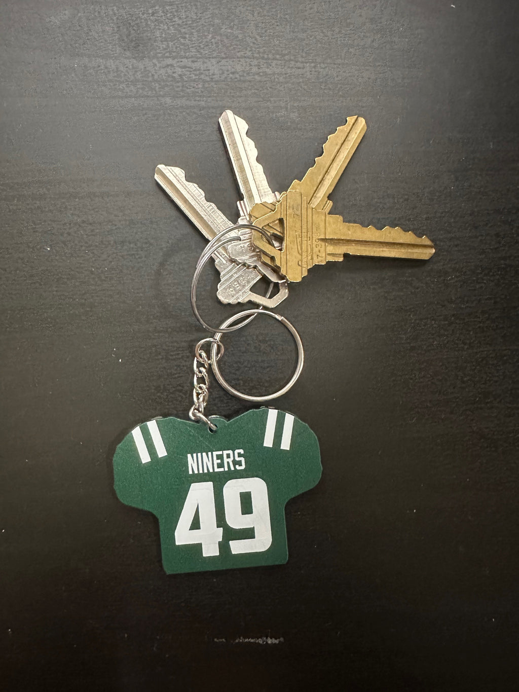 Custom Keychain Football Jersey