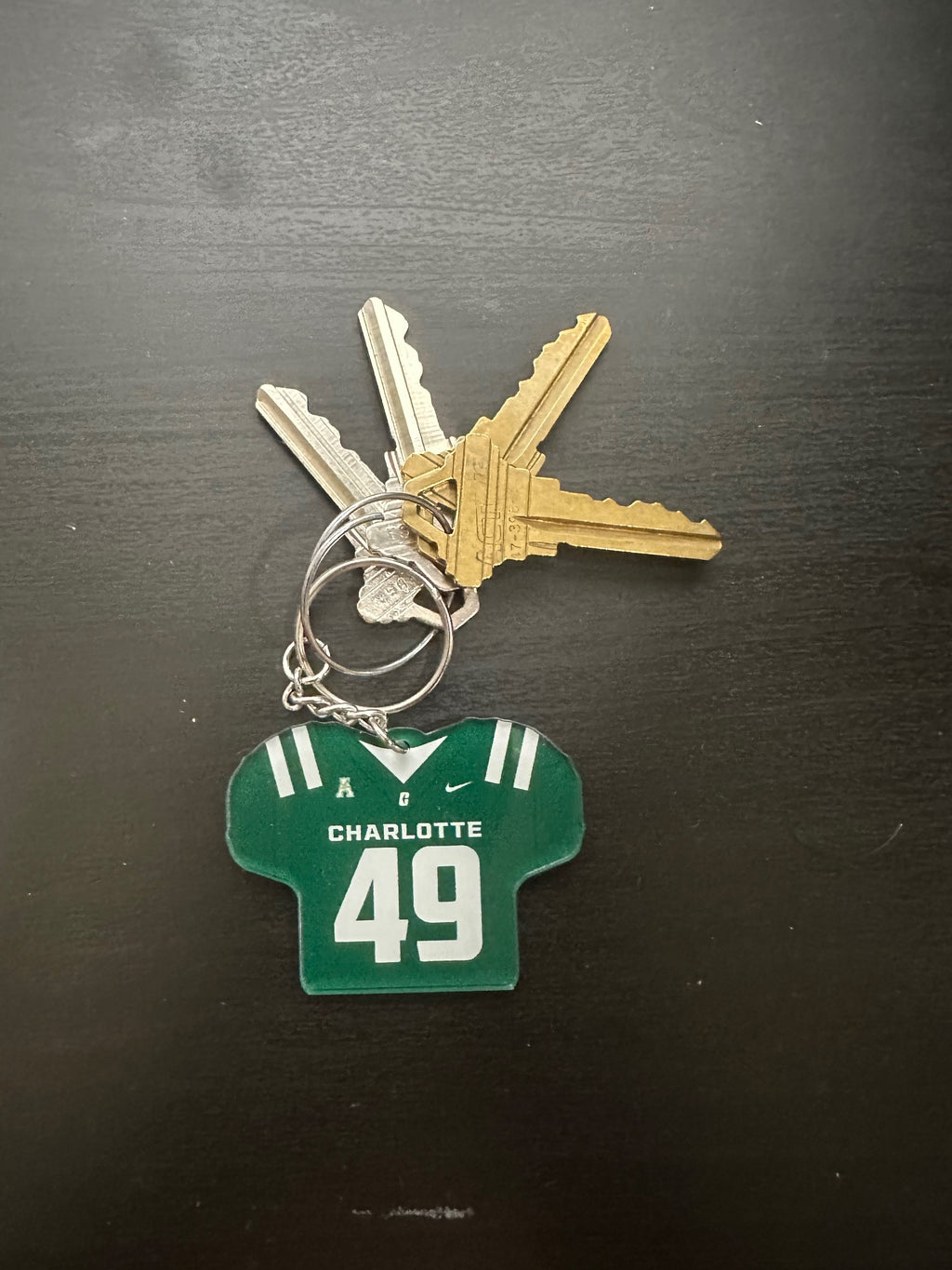 Custom Keychain Football Jersey