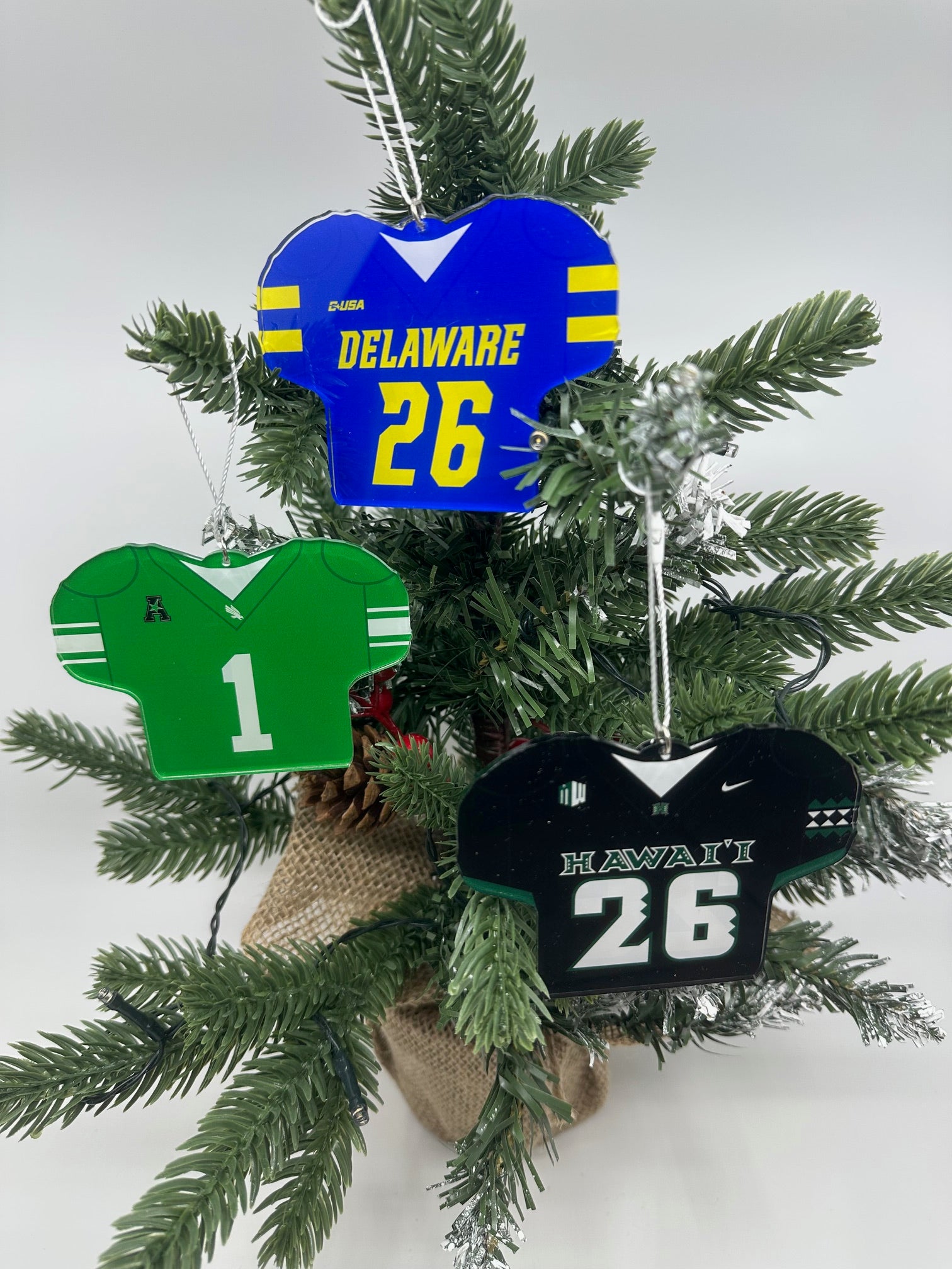 Custom Ornament Football Jersey