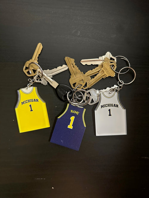 Custom Michigan Basketball Jersey