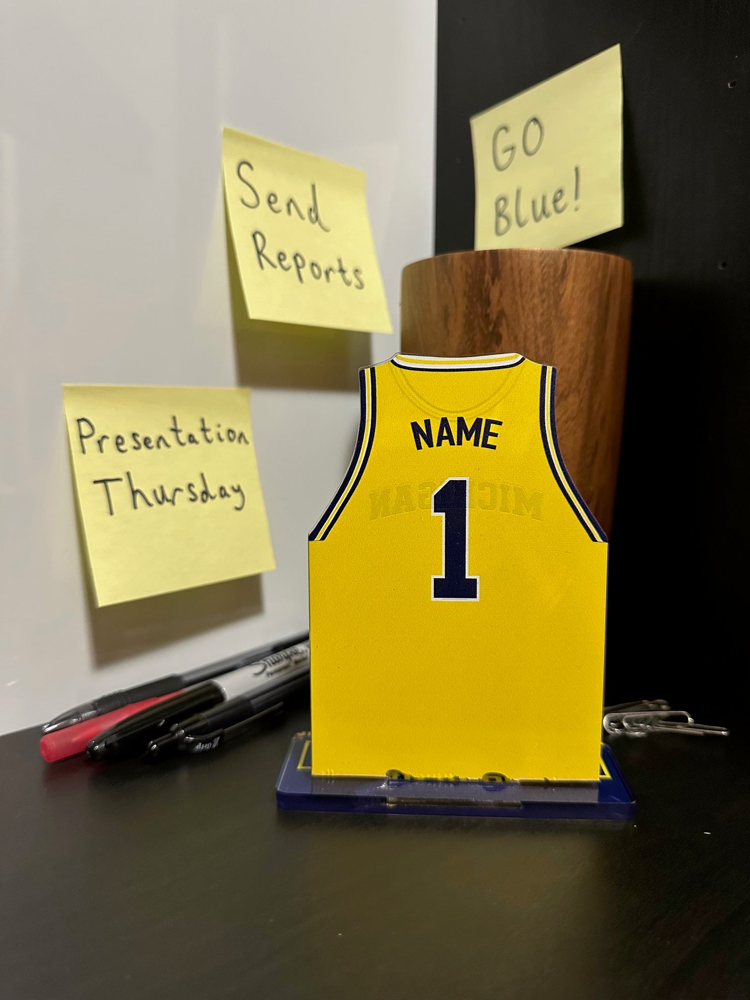 Custom Michigan Basketball Jersey