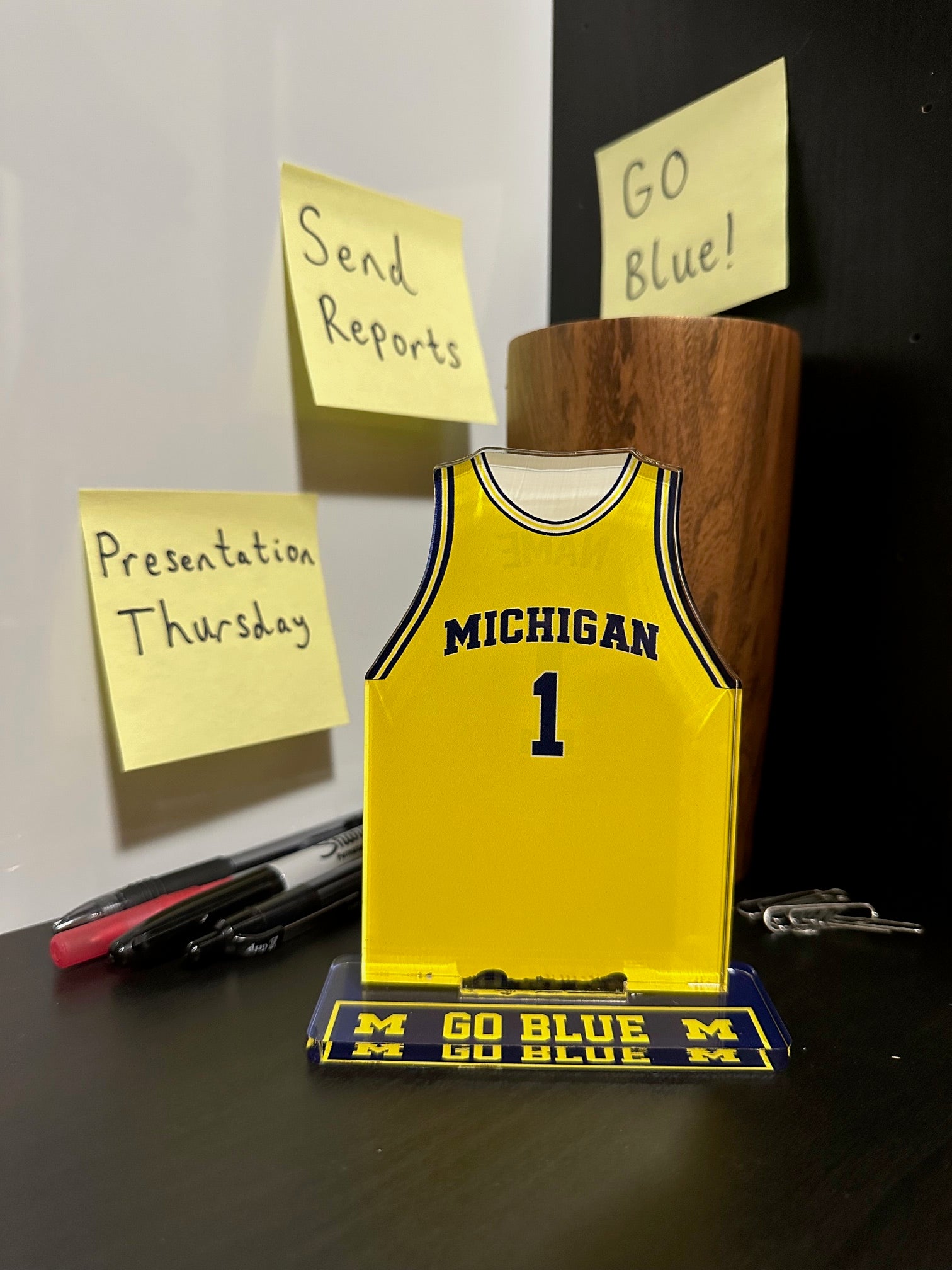 Custom Michigan Basketball Jersey