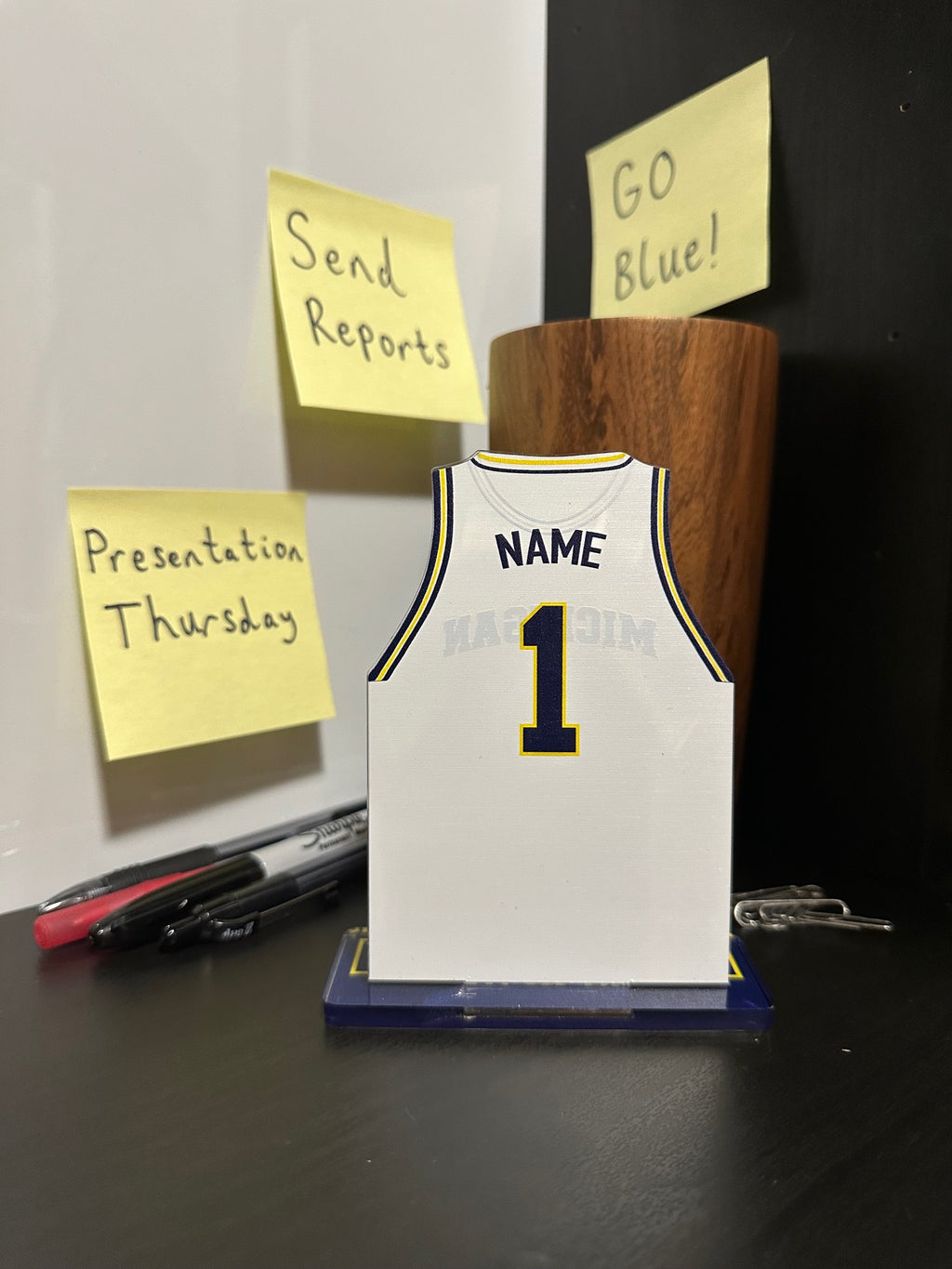 Custom Michigan Basketball Jersey