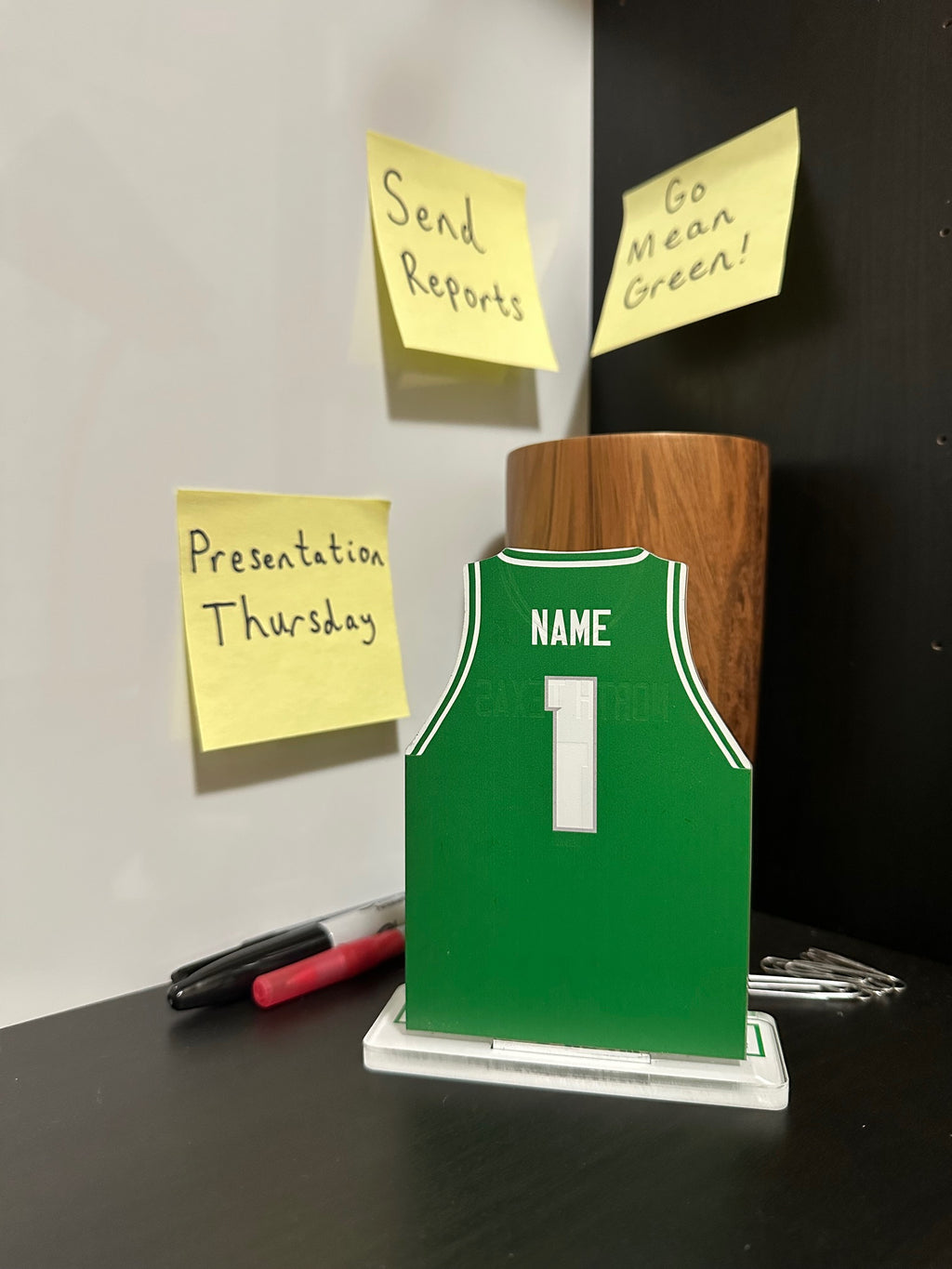 Custom UNT Basketball Jersey