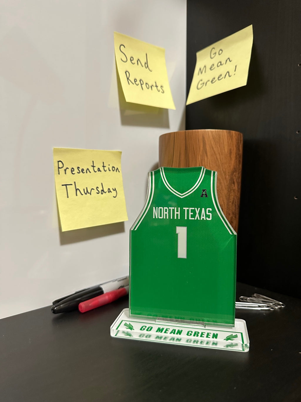 Custom UNT Basketball Jersey