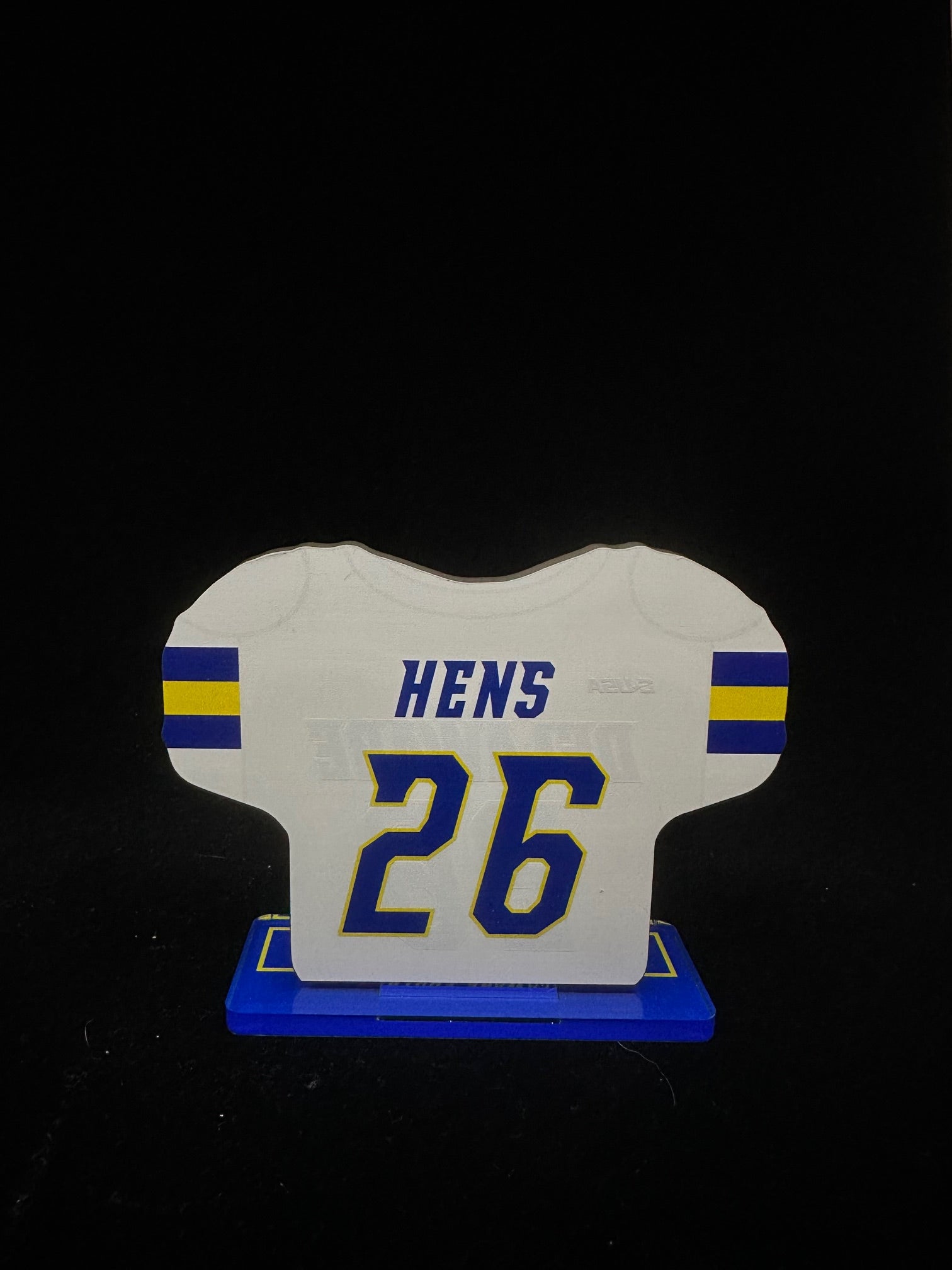Custom Mounted Football Jersey