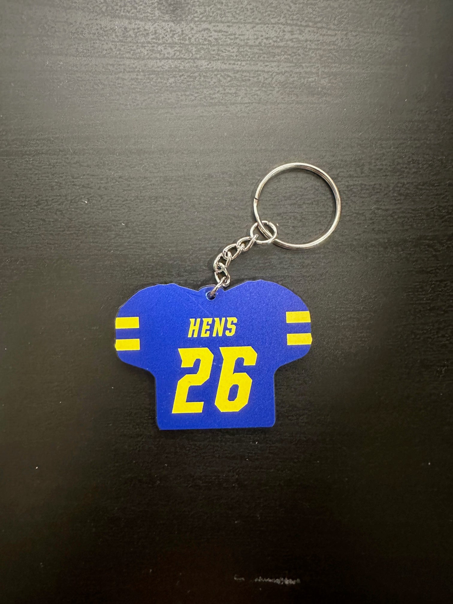 Custom Keychain Football Jersey