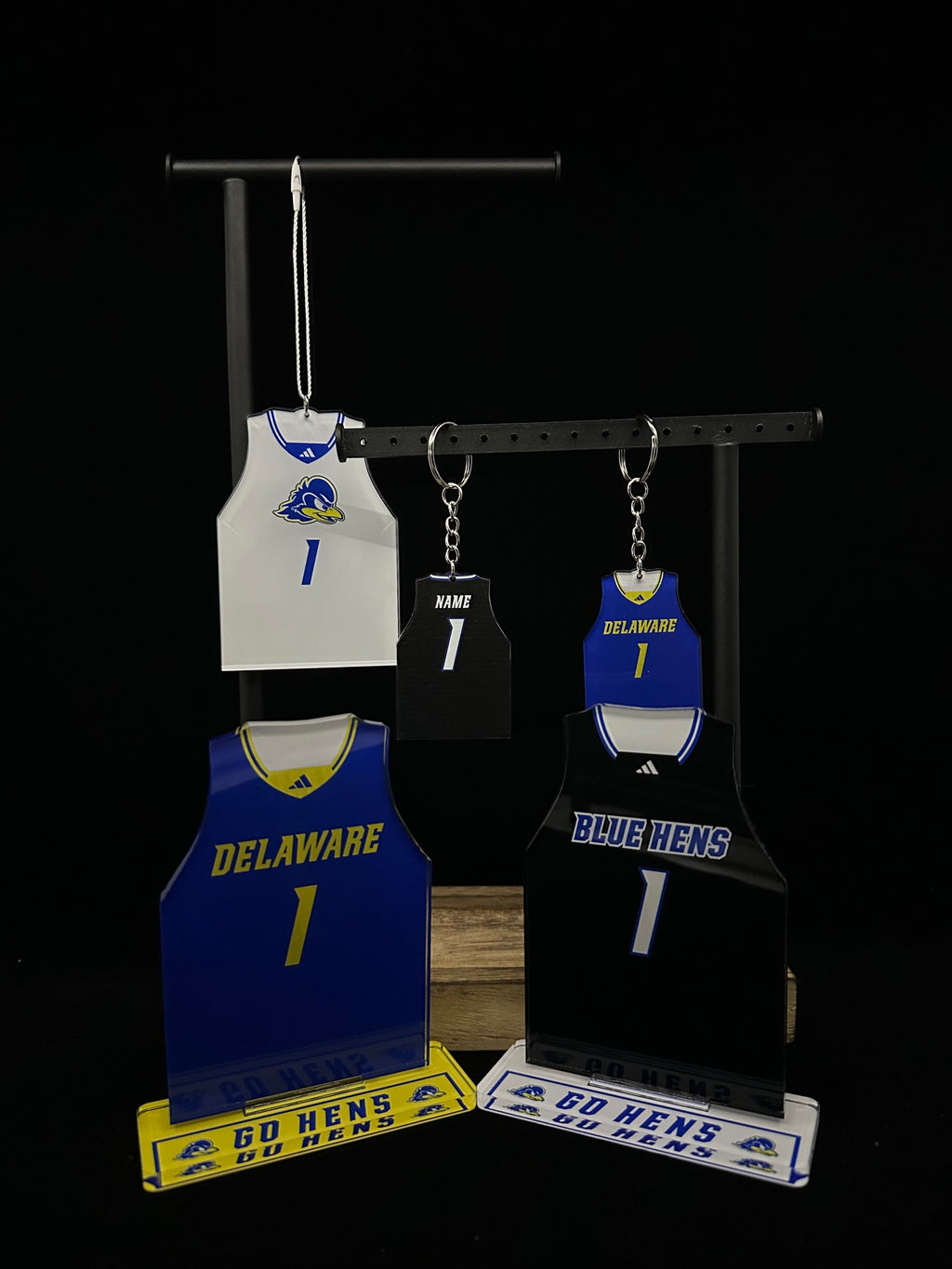 Custom Delaware Basketball Jersey