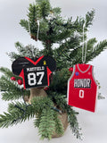 Custom Team Jersey Ornaments