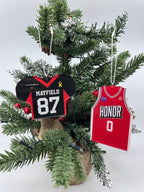 Custom Team Jersey Ornaments