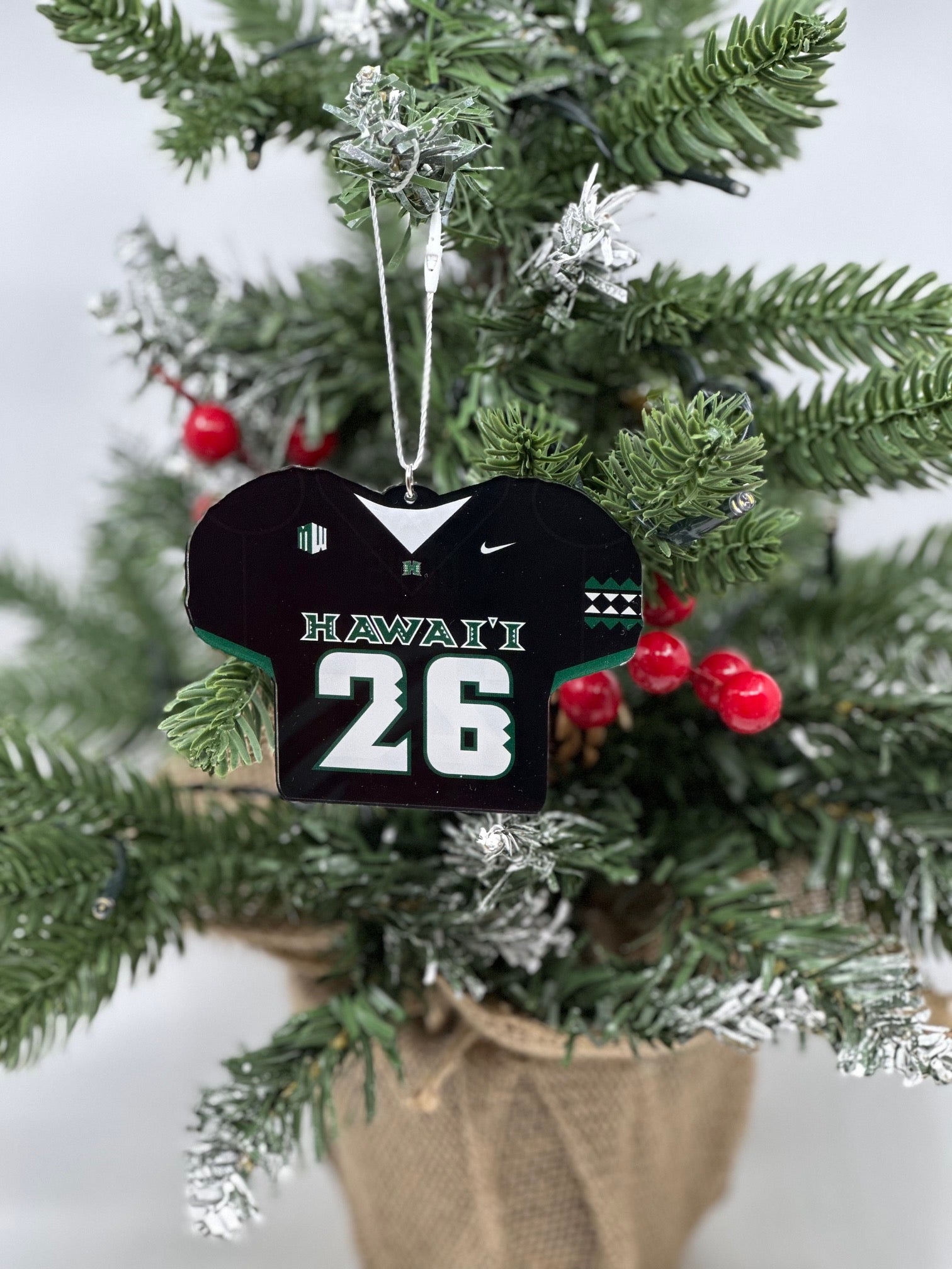 Custom Ornament Football Jersey