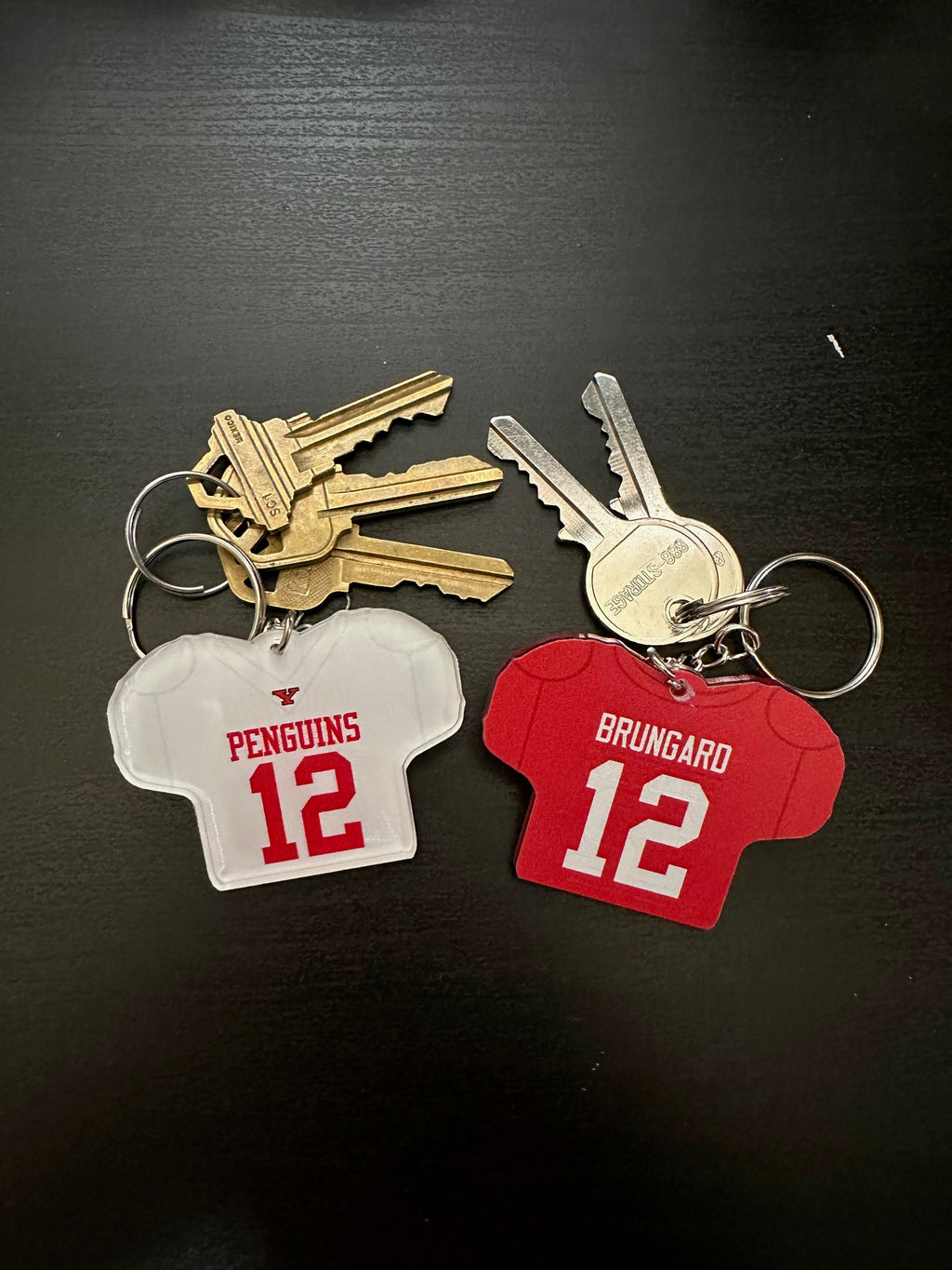 Beau Brungard Official NIL Jersey Keychain