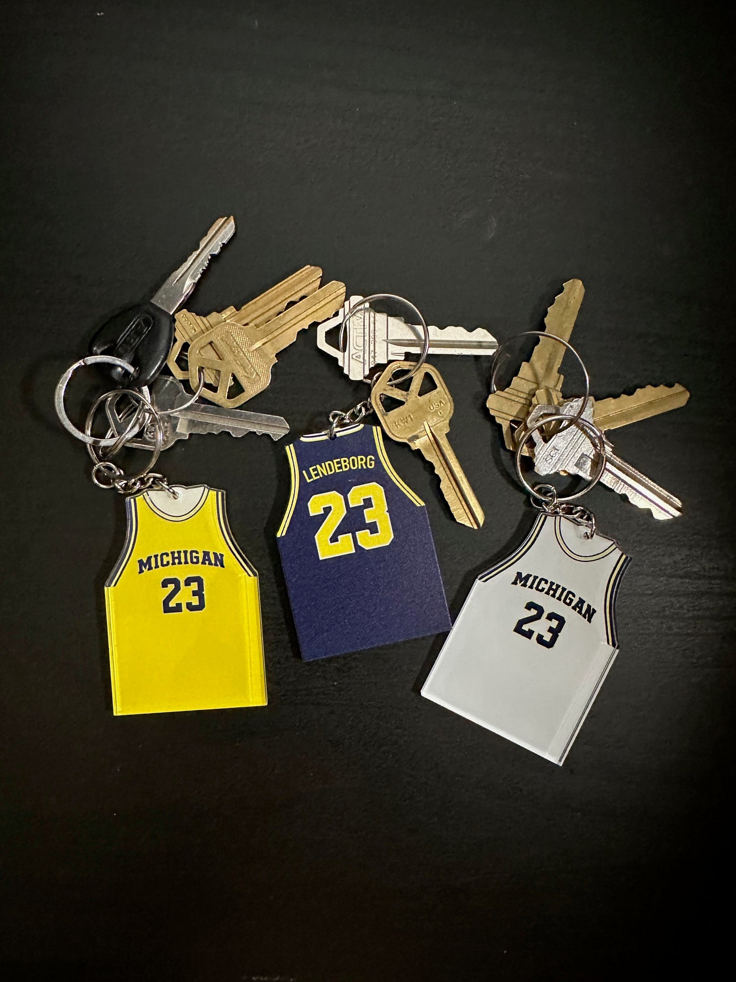 Yaxel Lendeborg Michigan Basketball Jersey