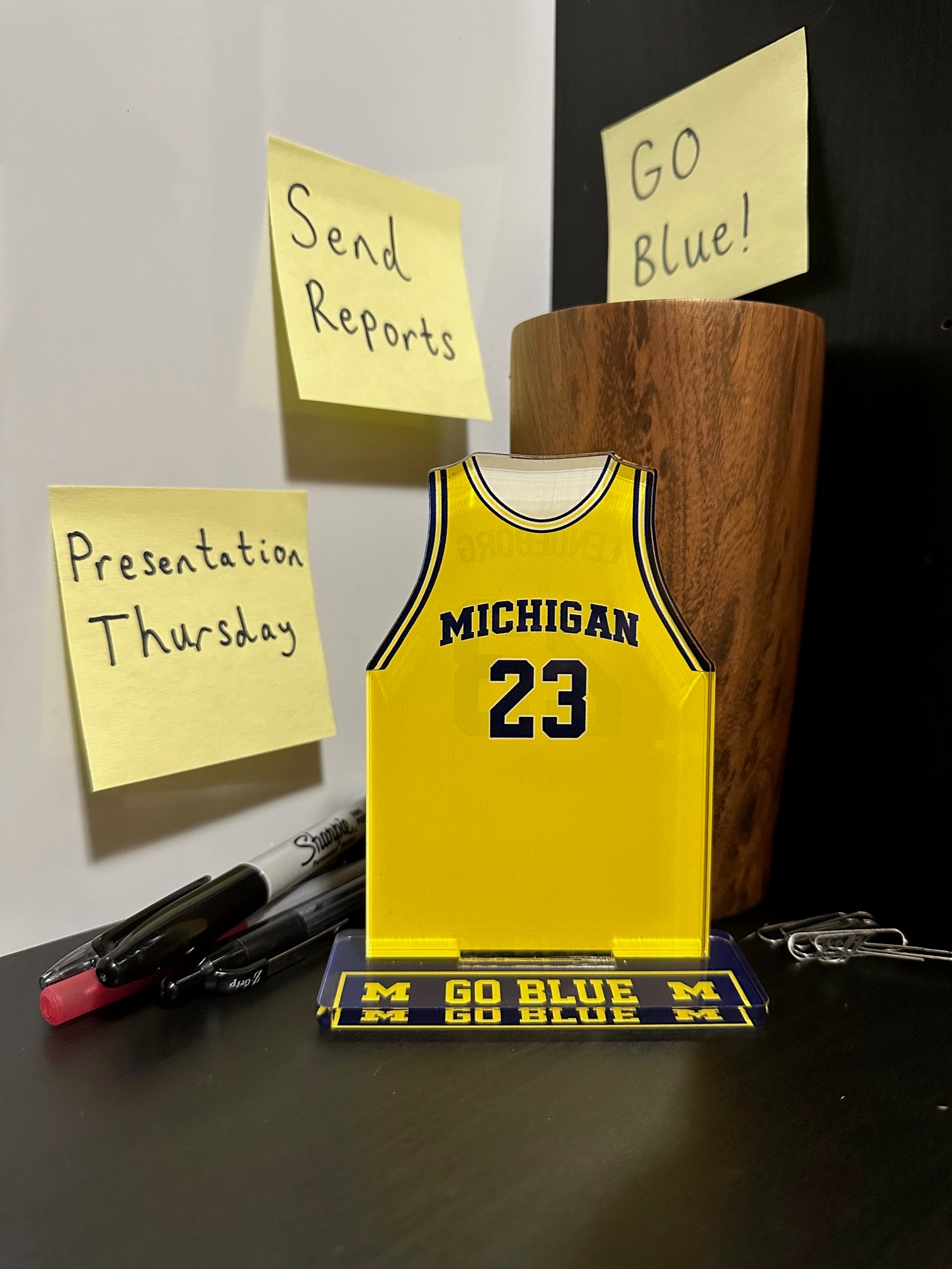 Yaxel Lendeborg Michigan Basketball Jersey