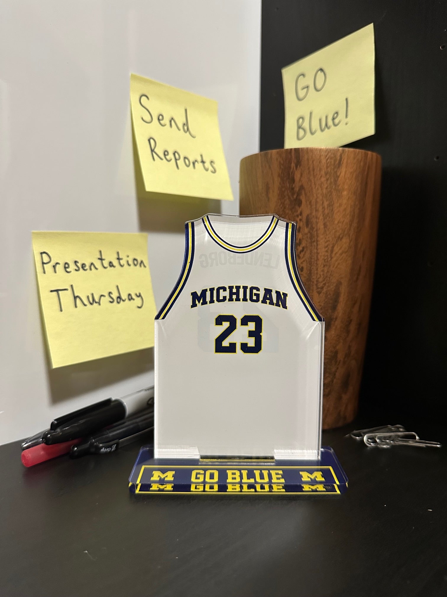 Yaxel Lendeborg Michigan Basketball Jersey
