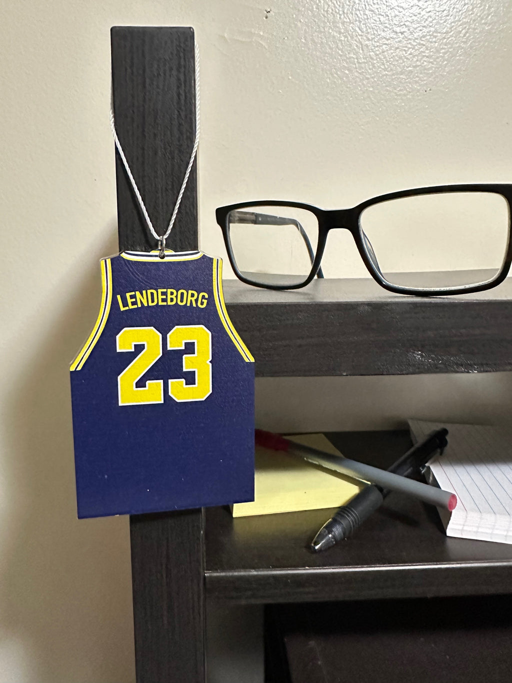 Yaxel Lendeborg Michigan Basketball Jersey