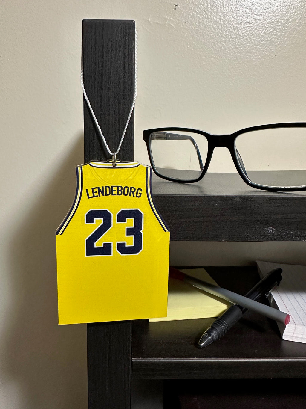 Yaxel Lendeborg Michigan Basketball Jersey