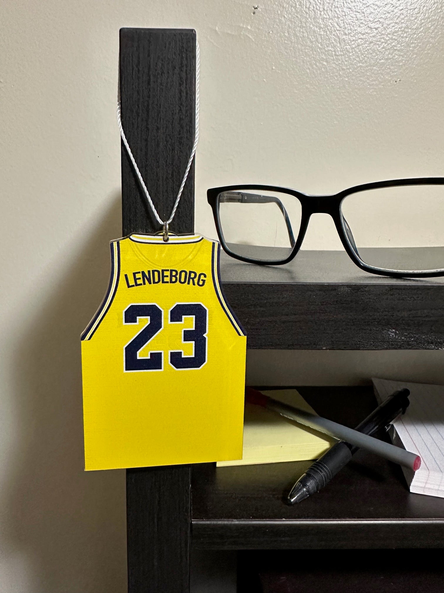 Yaxel Lendeborg Michigan Basketball Jersey