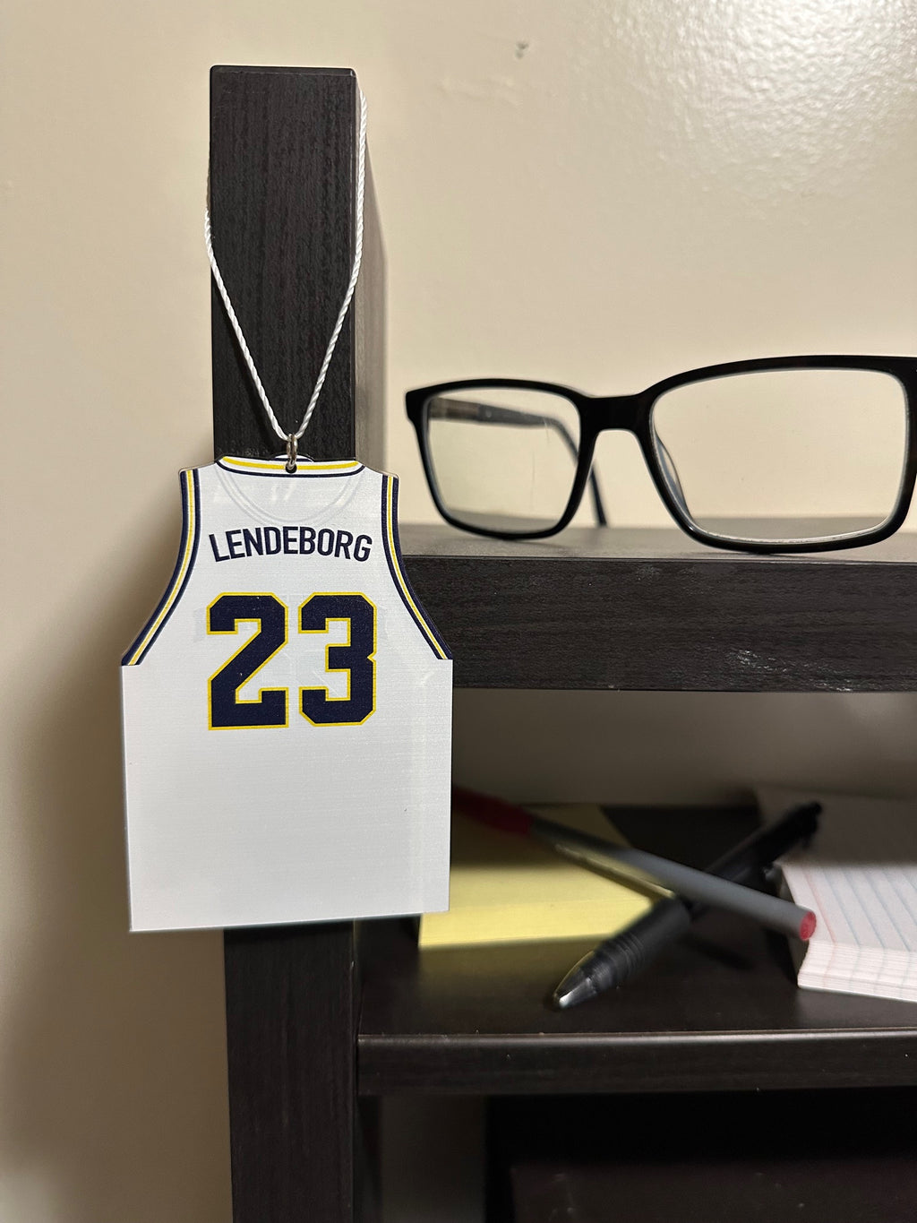 Yaxel Lendeborg Michigan Basketball Jersey