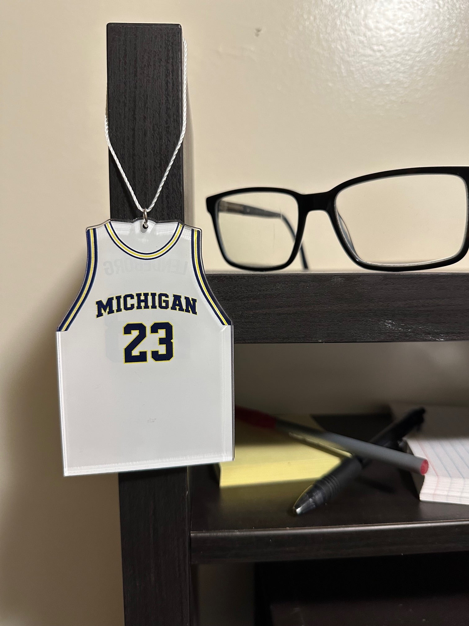 Yaxel Lendeborg Michigan Basketball Jersey