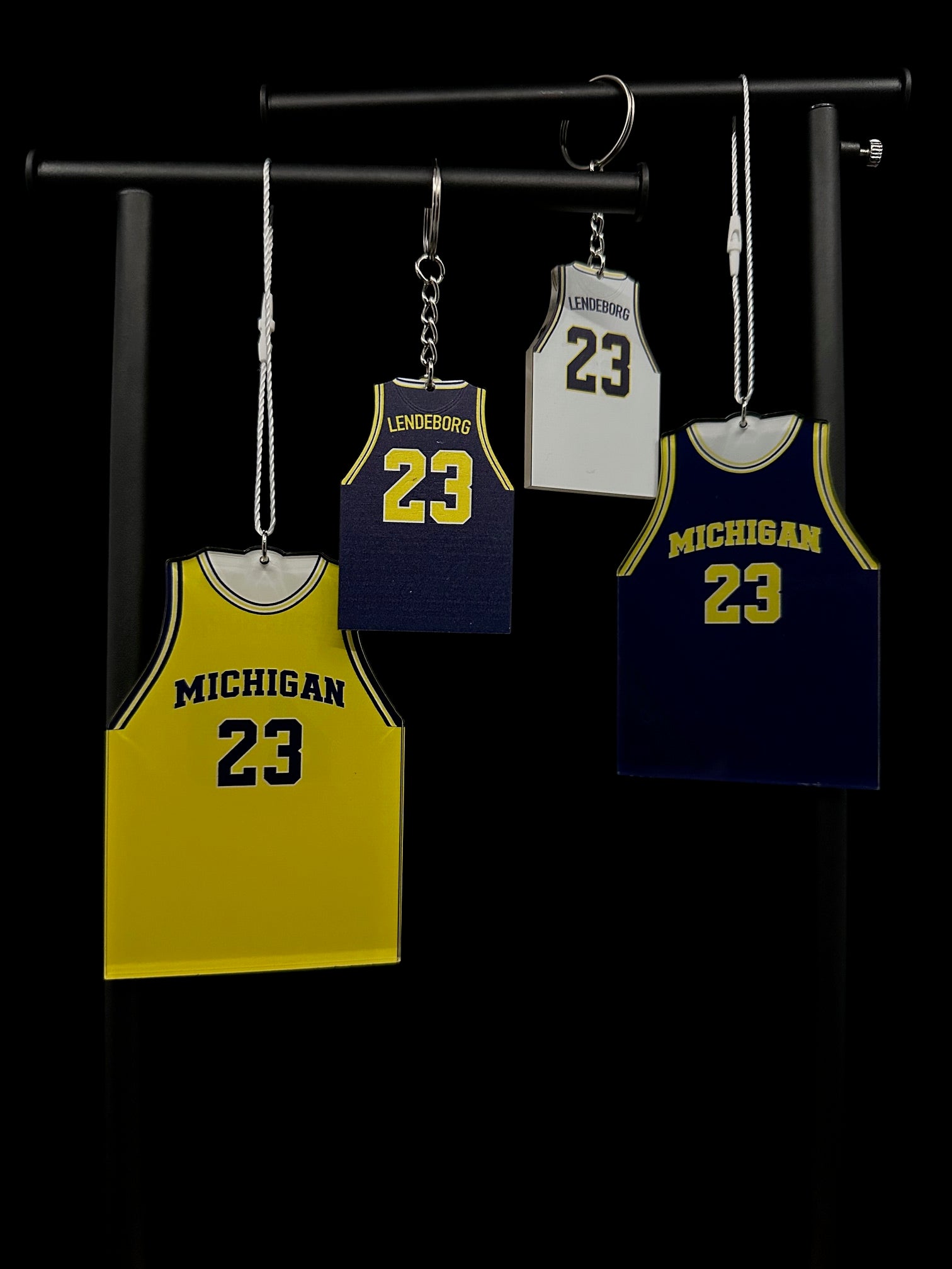 Yaxel Lendeborg Michigan Basketball Jersey