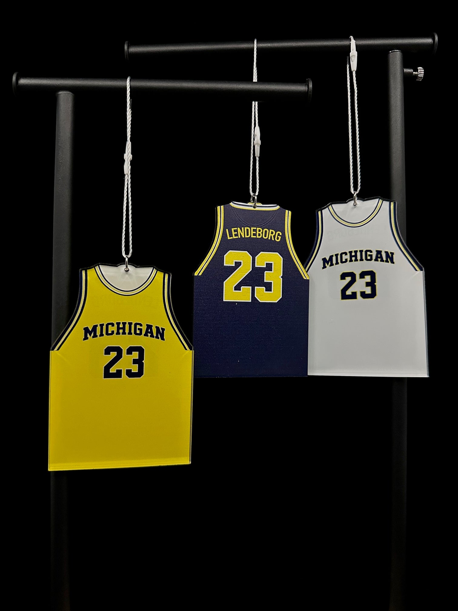 Yaxel Lendeborg Michigan Basketball Jersey