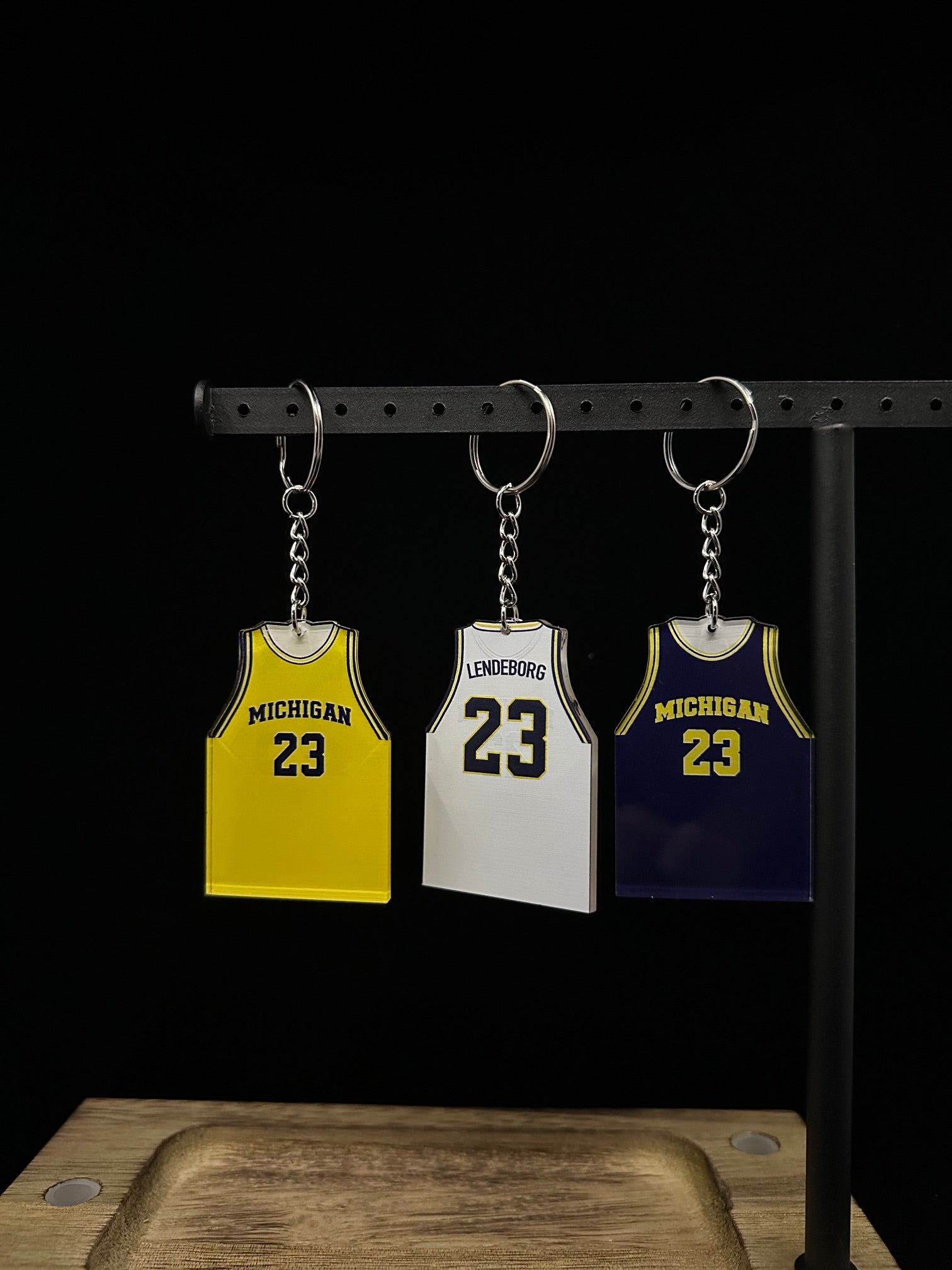 Yaxel Lendeborg Michigan Basketball Jersey