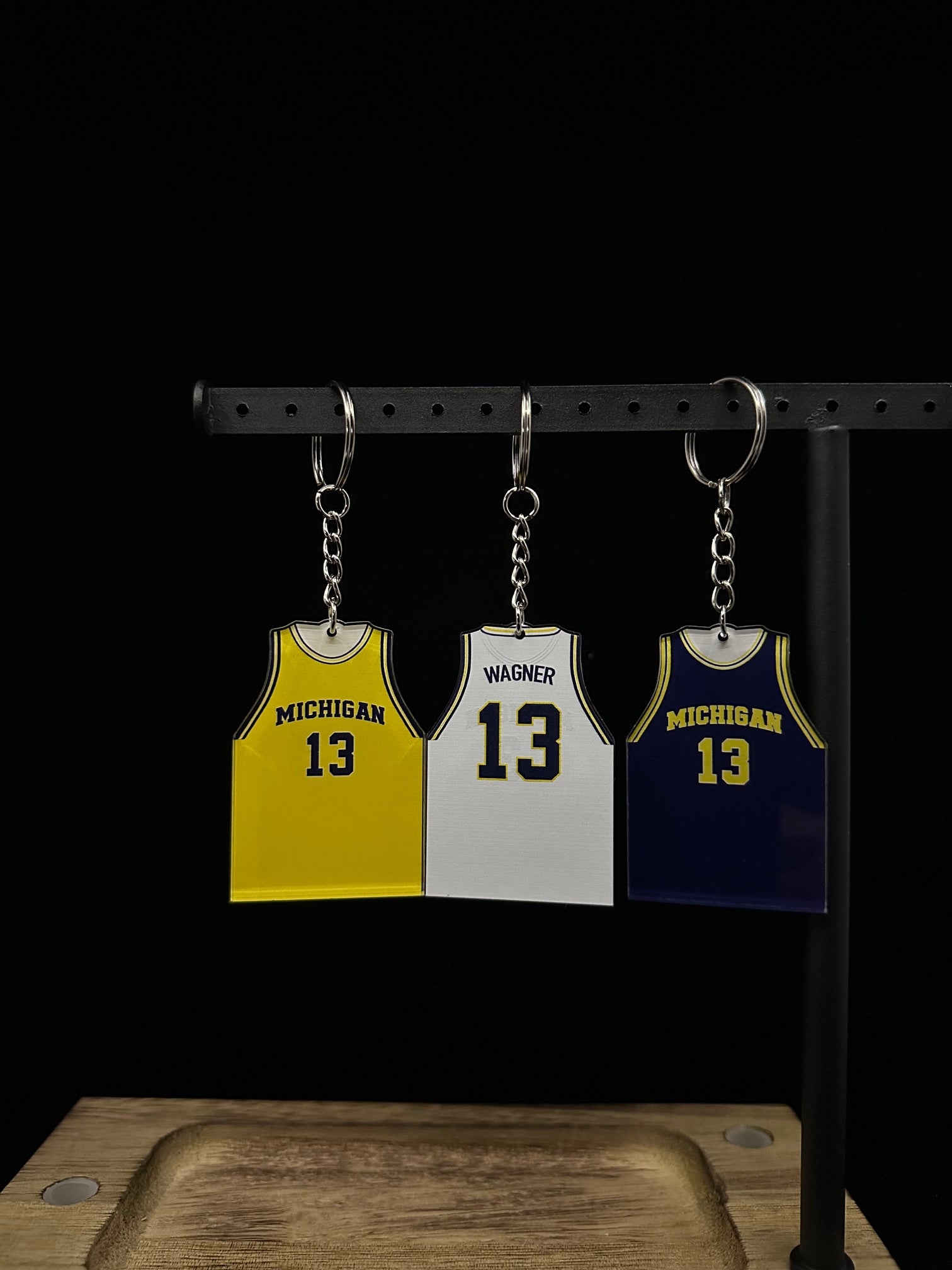 Mo Wagner Michigan Basketball Jersey