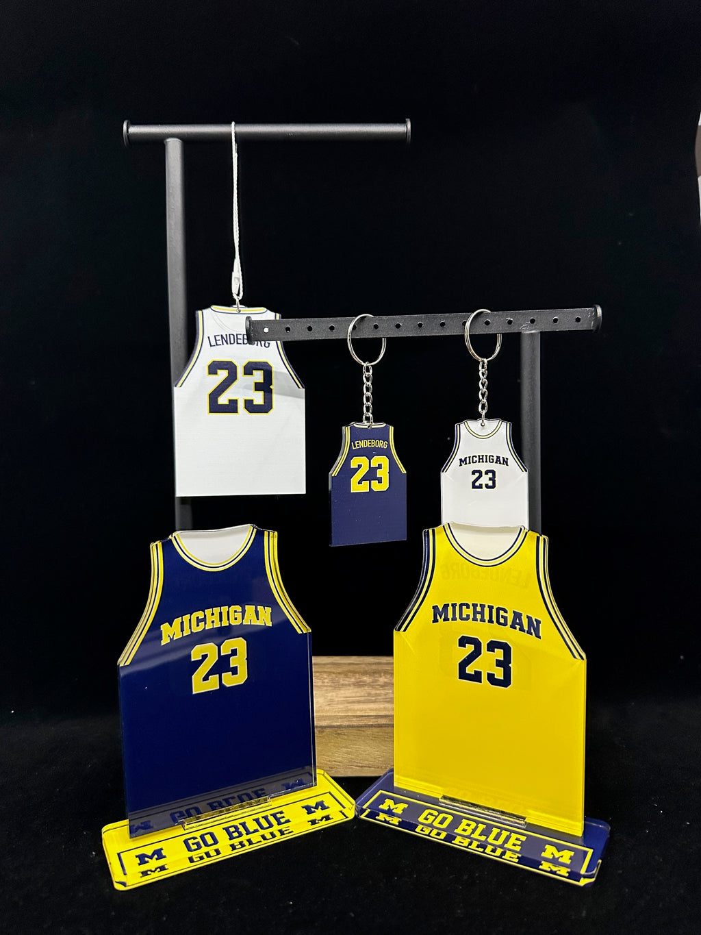 Yaxel Lendeborg Michigan Basketball Jersey
