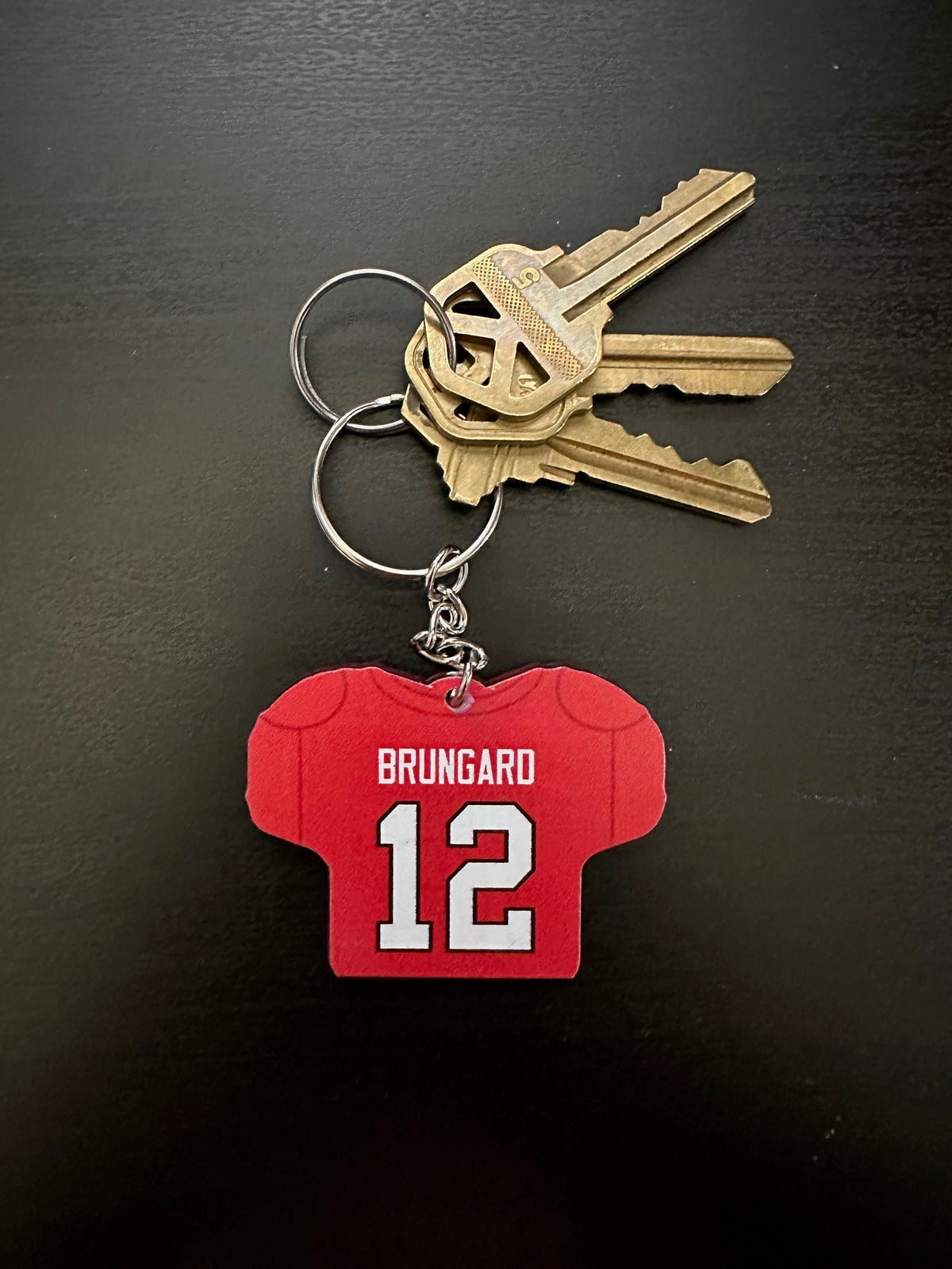 Beau Brungard Official NIL Jersey Keychain