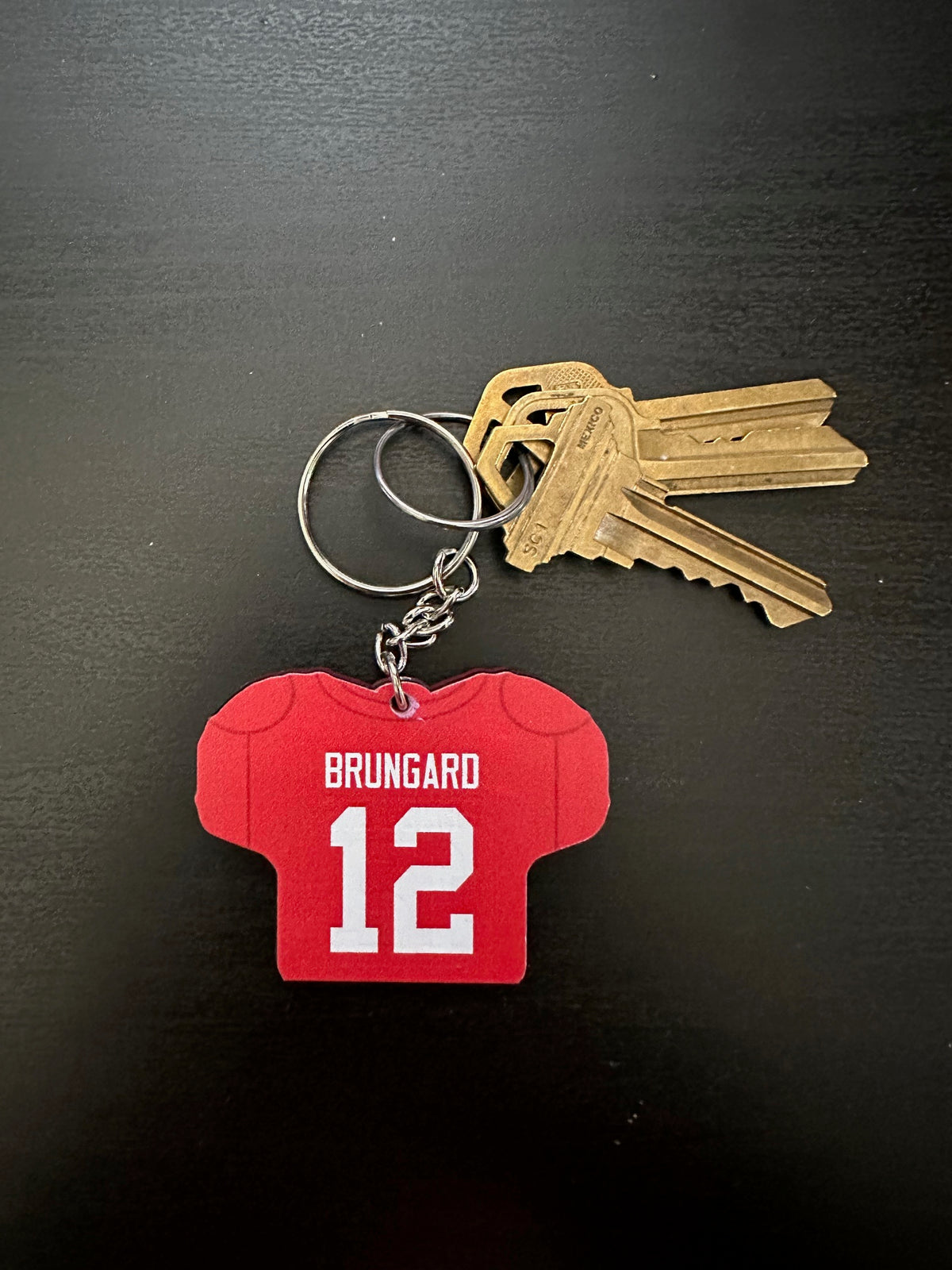 Beau Brungard Official NIL Jersey Keychain