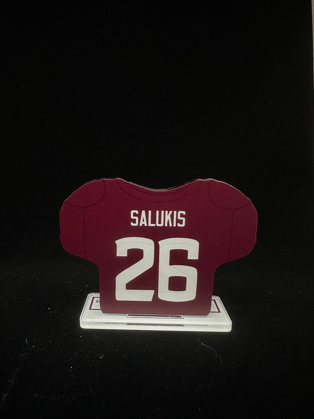 Custom Mounted Football Jersey