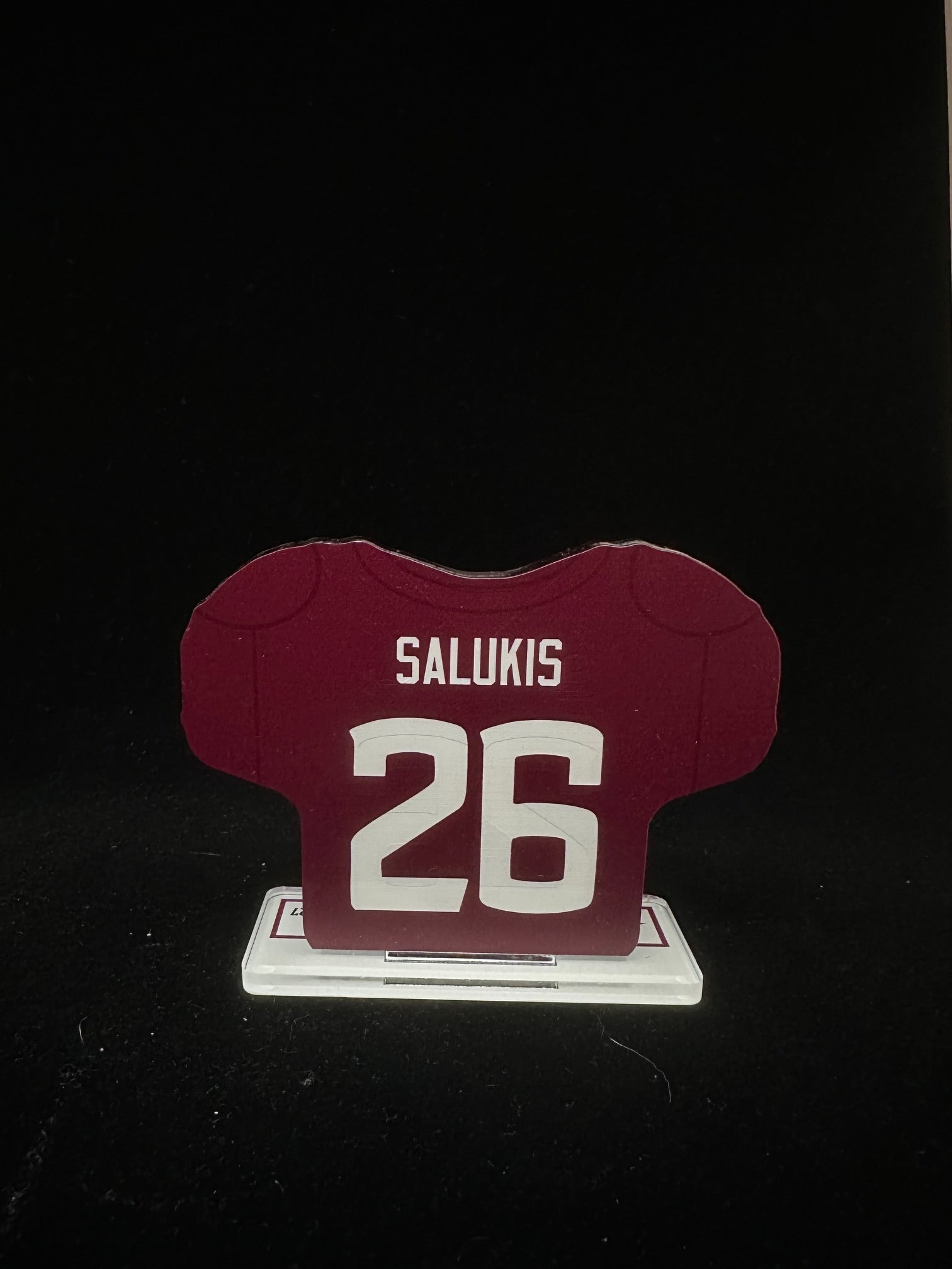 Custom Mounted Football Jersey