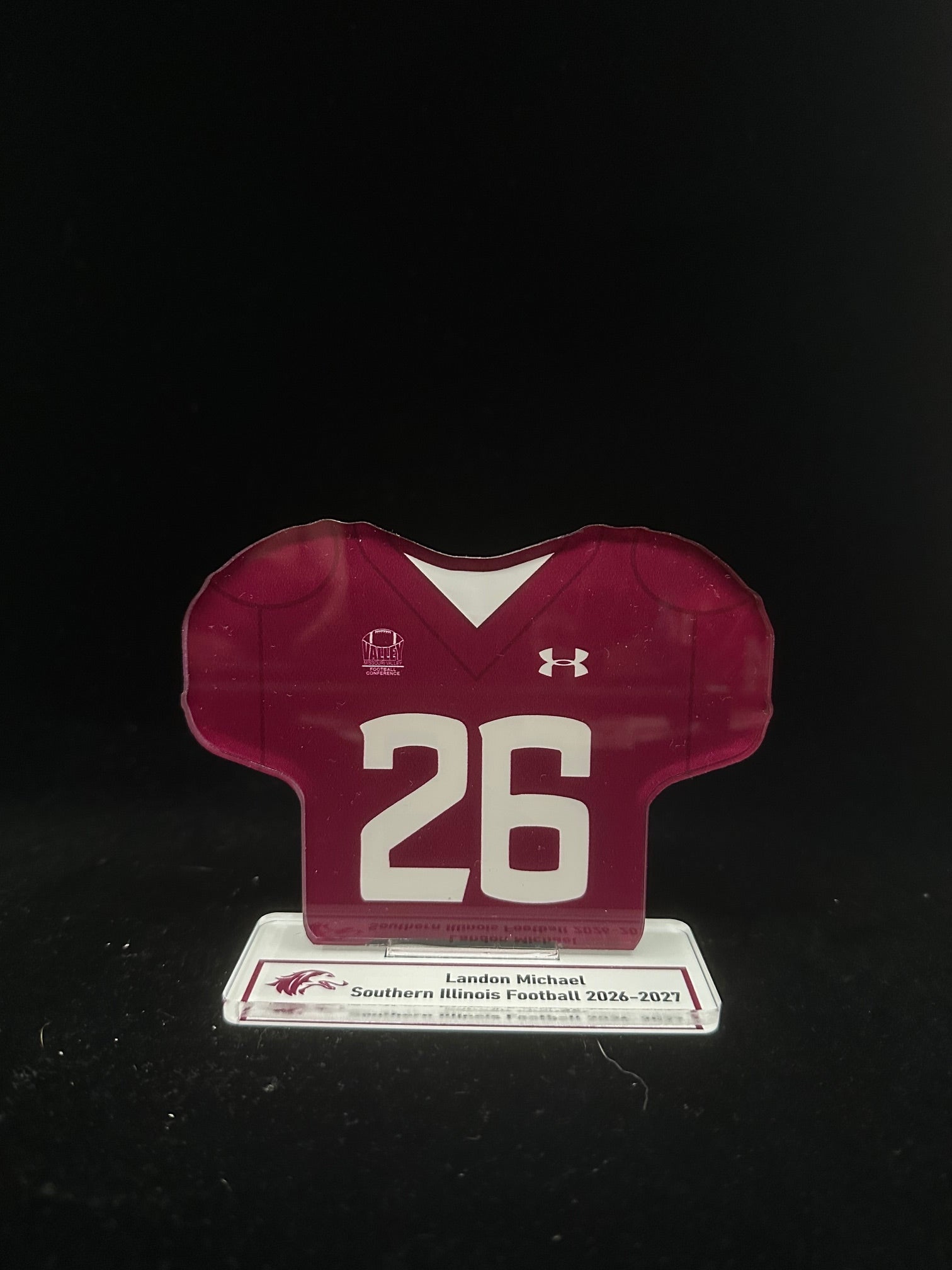 Custom Mounted Football Jersey