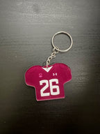 Custom Keychain Football Jersey