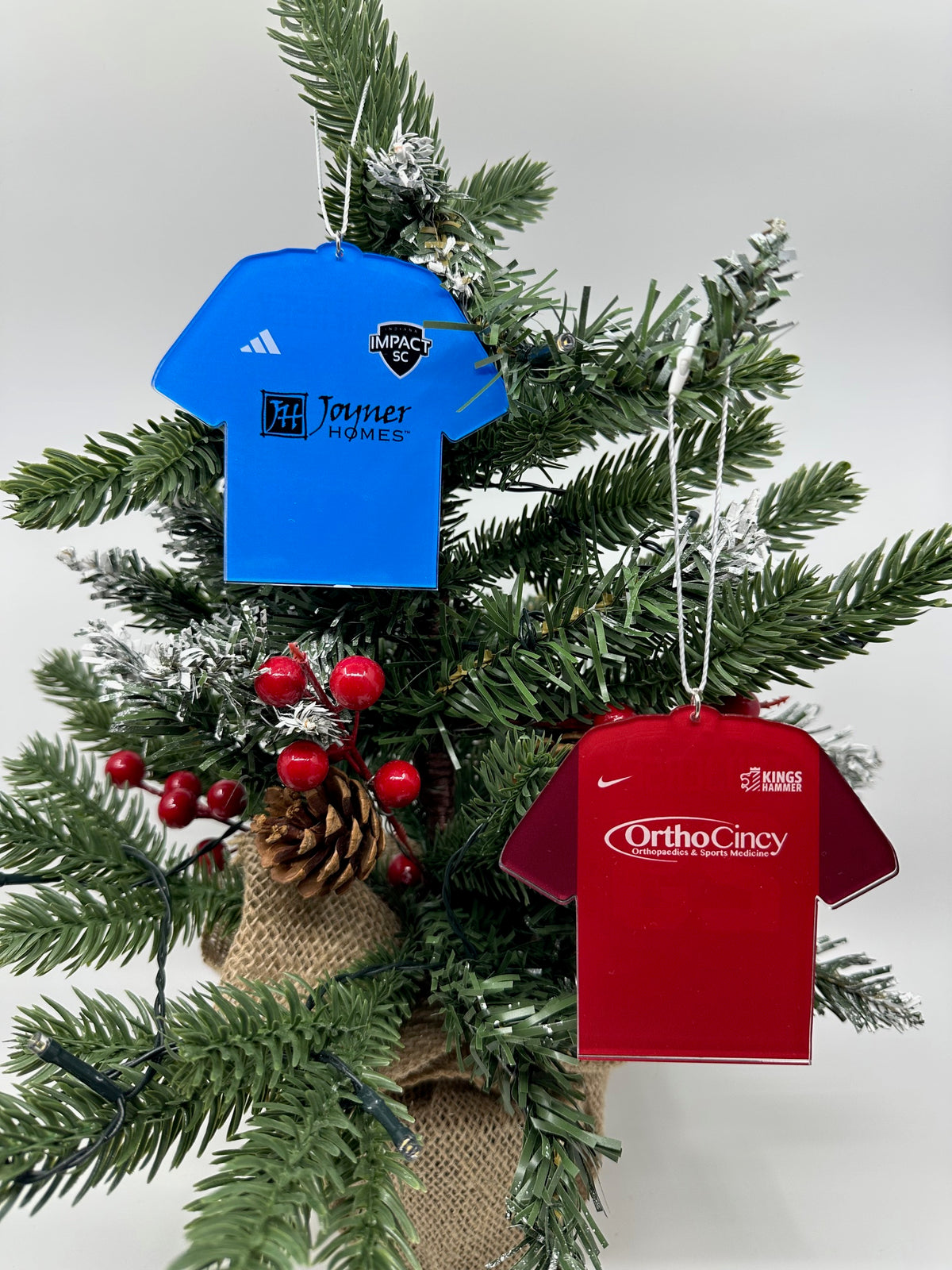 Custom Team Jersey Ornaments