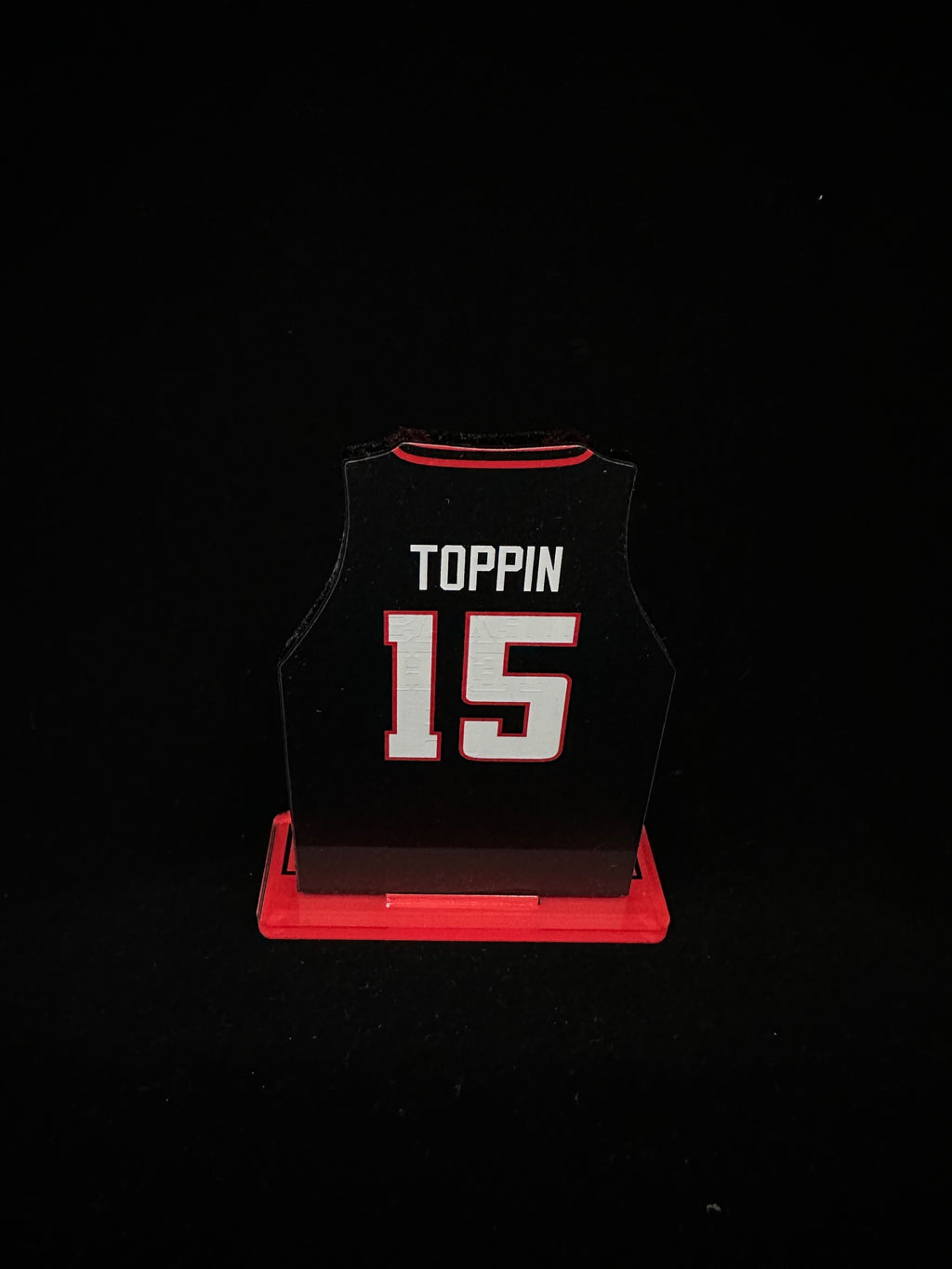 Jacob Toppin Texas Tech Basketball Jersey