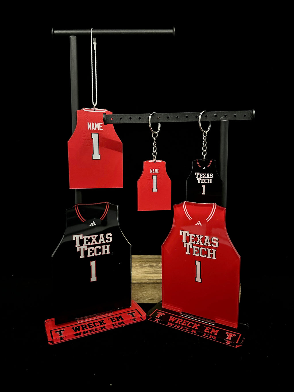 Custom Texas Tech Basketball Jersey