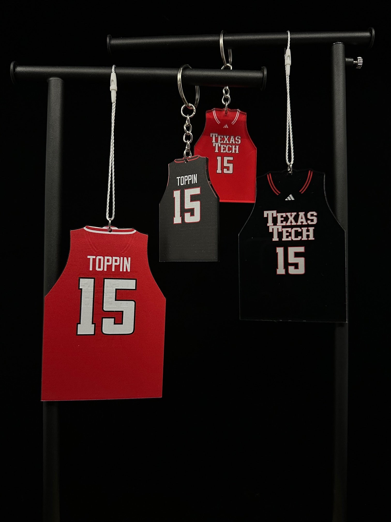 Jacob Toppin Texas Tech Basketball Jersey