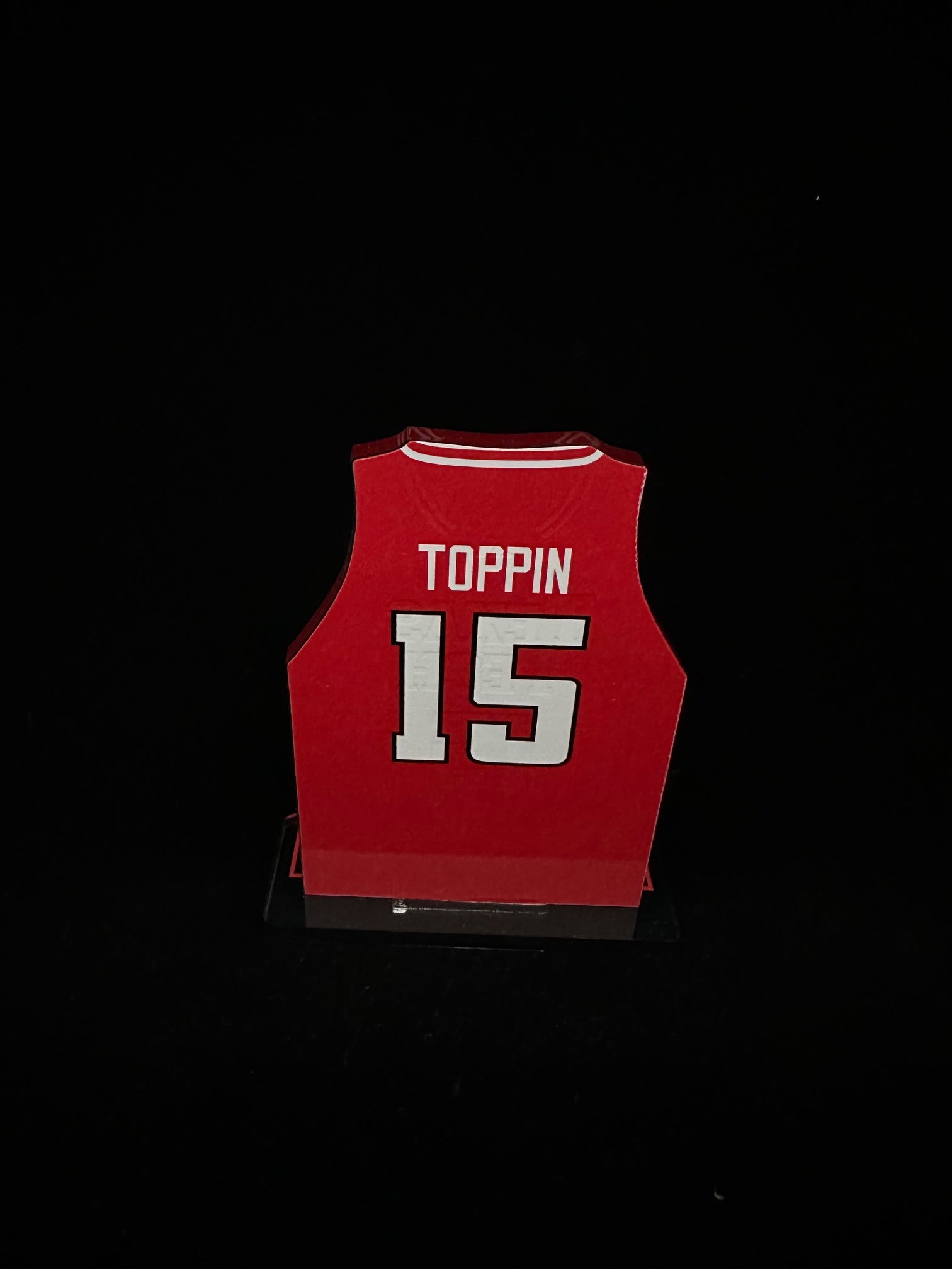Jacob Toppin Texas Tech Basketball Jersey