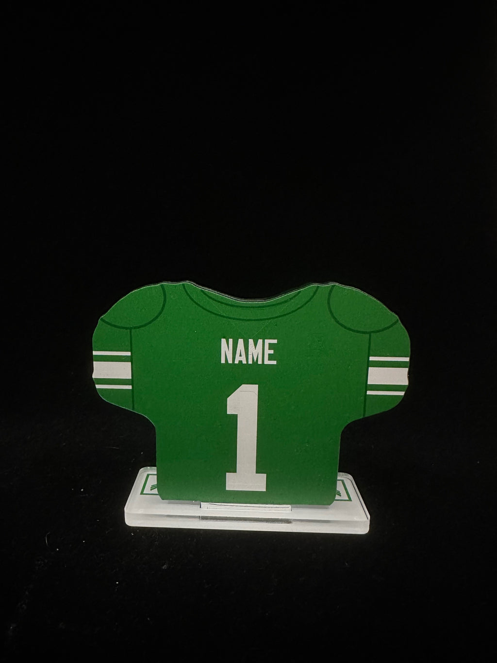 Custom Mounted Football Jersey
