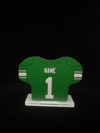 Custom Mounted Football Jersey
