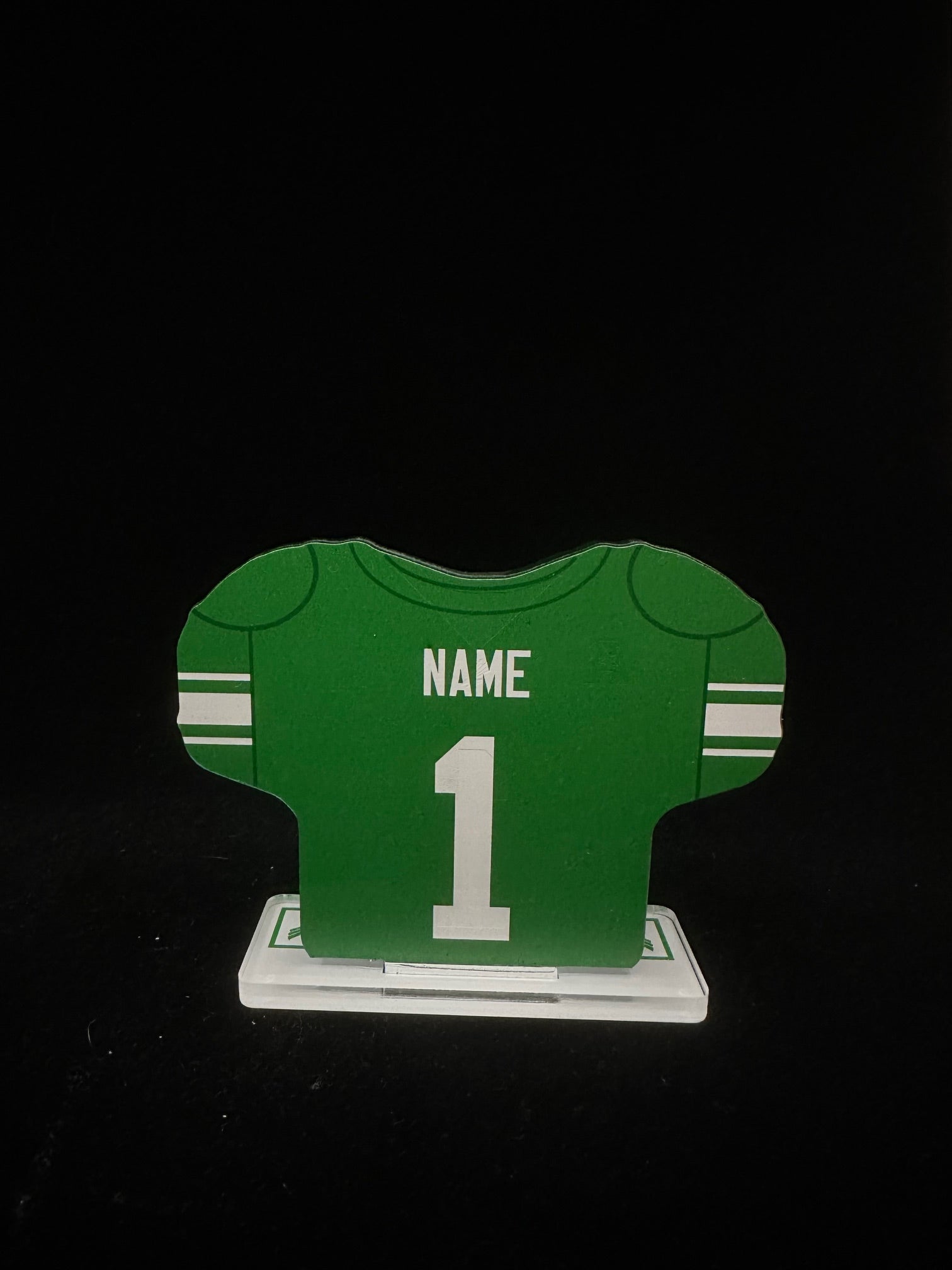 Custom Mounted Football Jersey