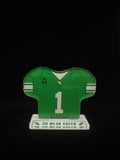 Custom Mounted Football Jersey